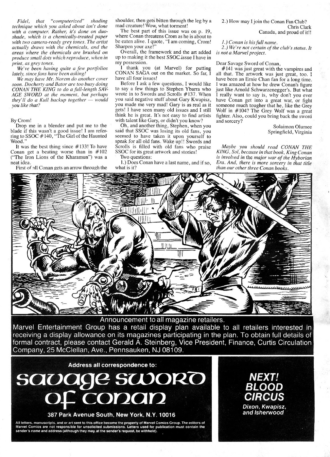 The Savage Sword Of Conan issue 145 - Page 5