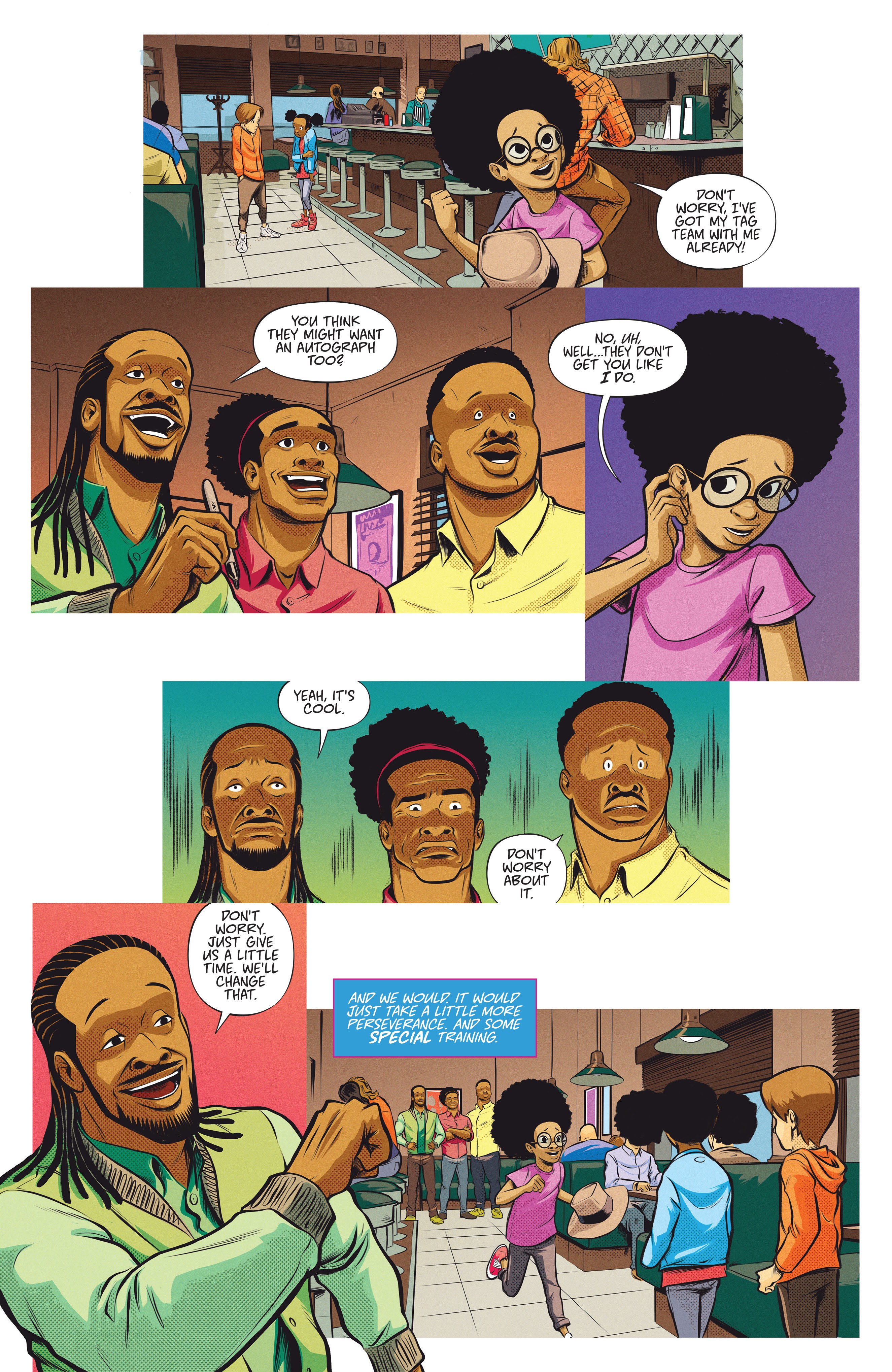 Read online WWE The New Day: Power of Positivity comic -  Issue #2 - 34