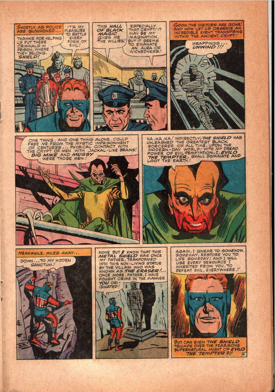 Read online Fly Man comic -  Issue #34 - 19