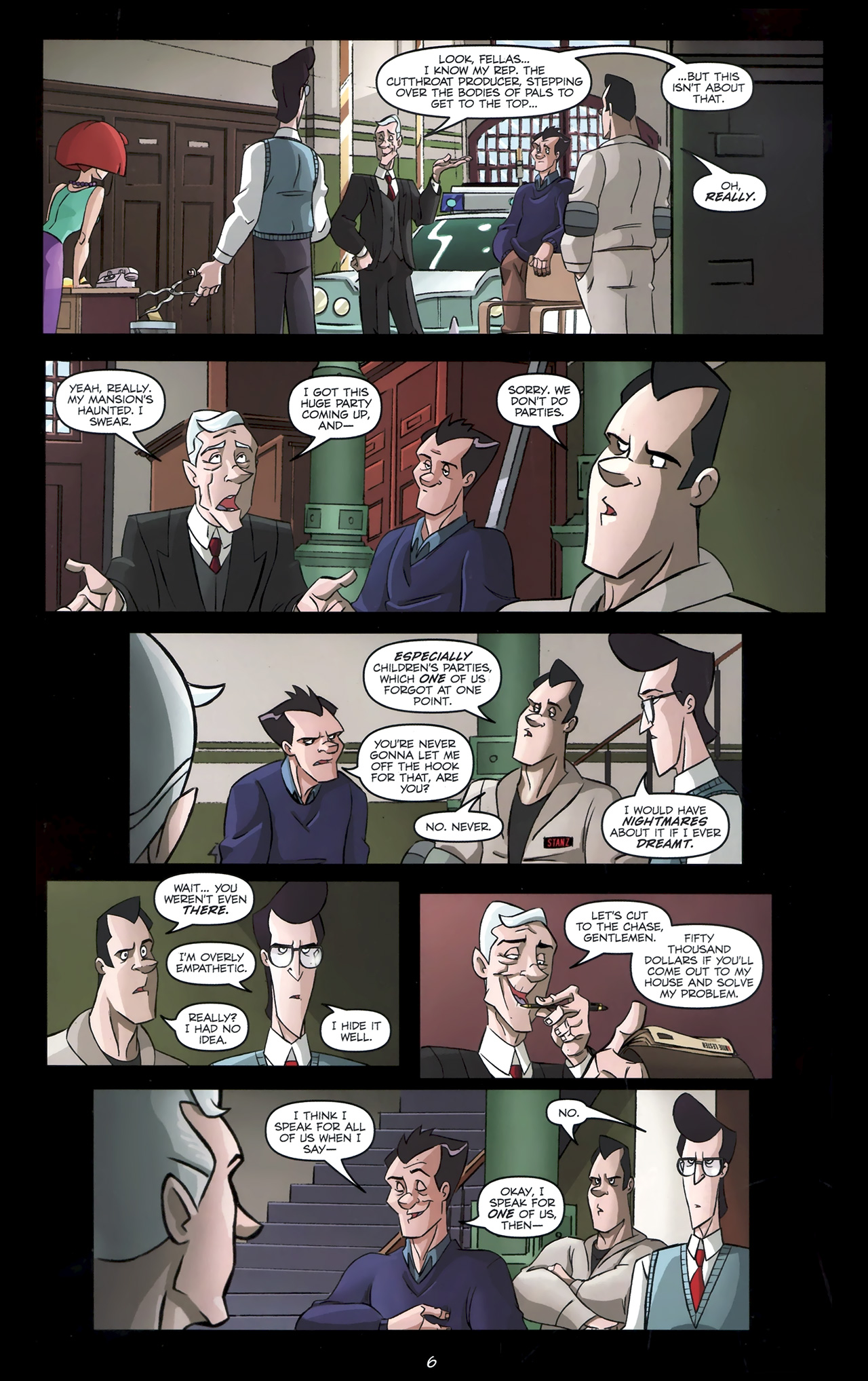 Read online Ghostbusters: What In Samhaim Just Happened?! comic -  Issue # Full - 8