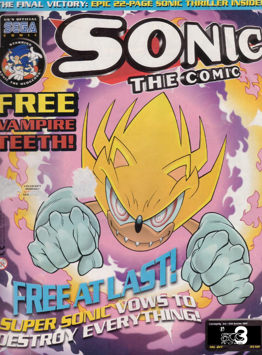 Read online Sonic the Comic comic -  Issue #217 - 1