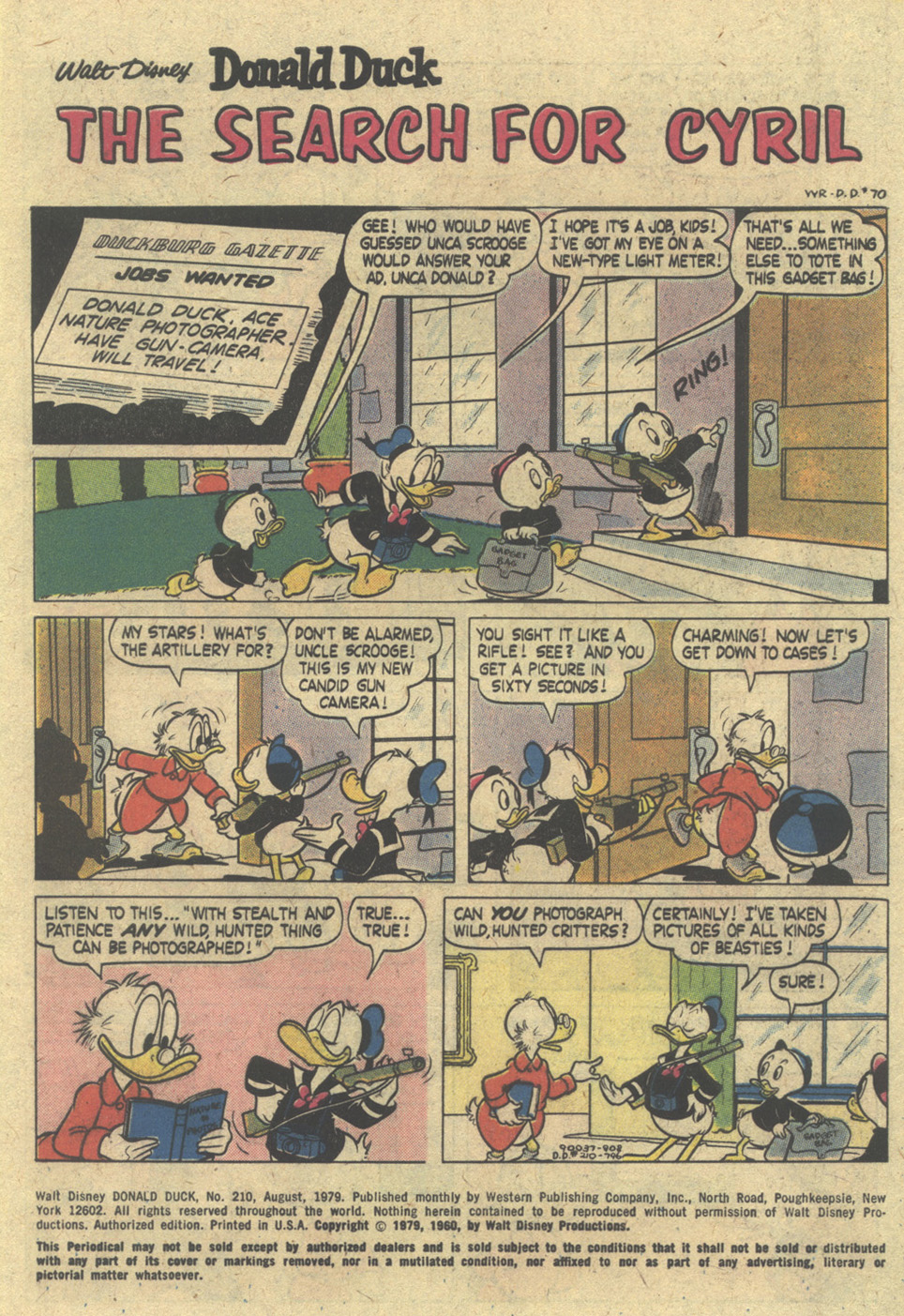 Read online Walt Disney's Donald Duck (1952) comic -  Issue #210 - 3