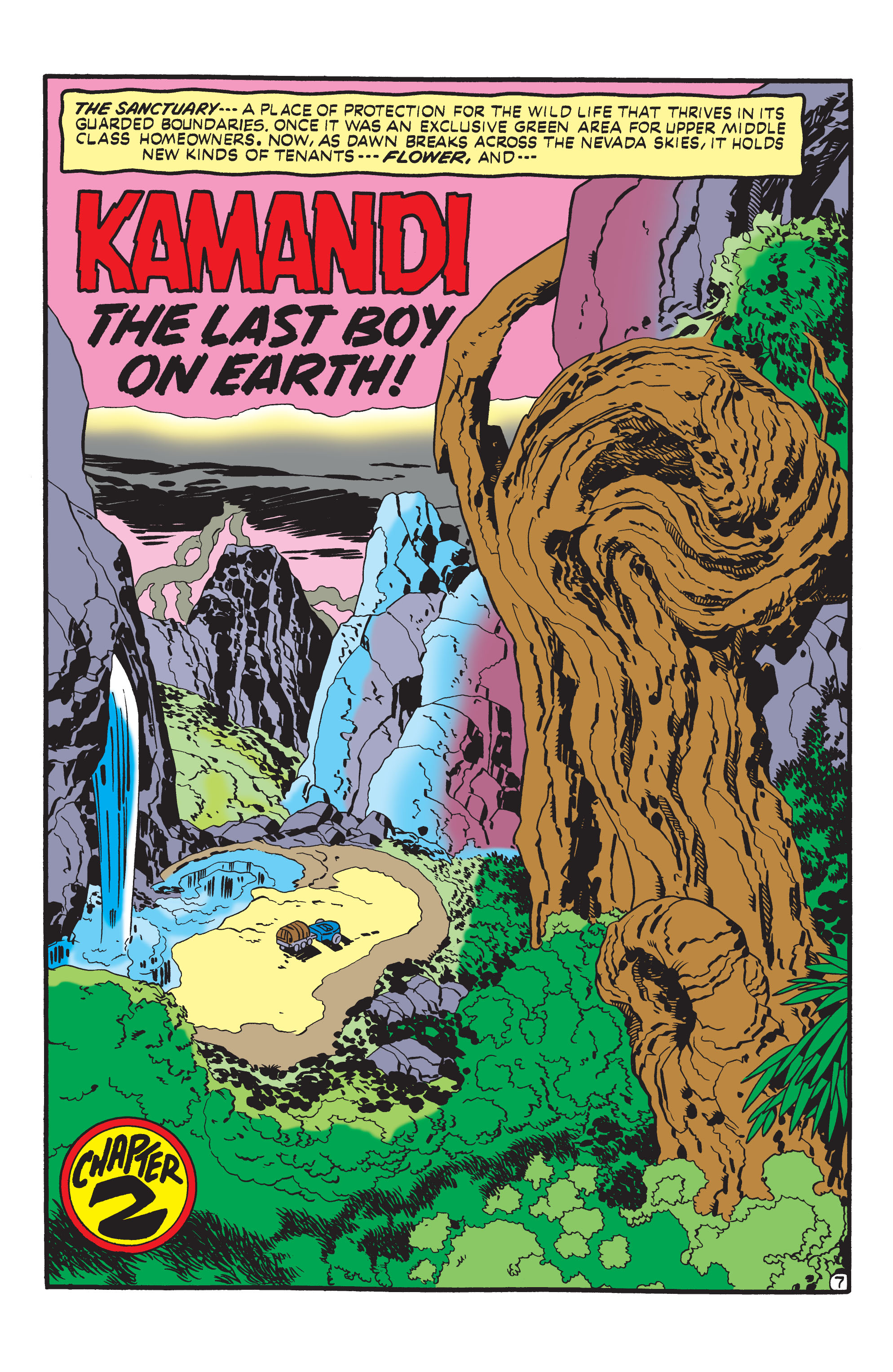 Read online Kamandi, The Last Boy On Earth comic -  Issue #6 - 7
