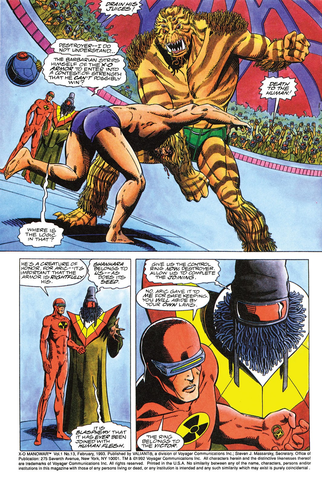 X-O Manowar (1992) issue 13 - Page 3