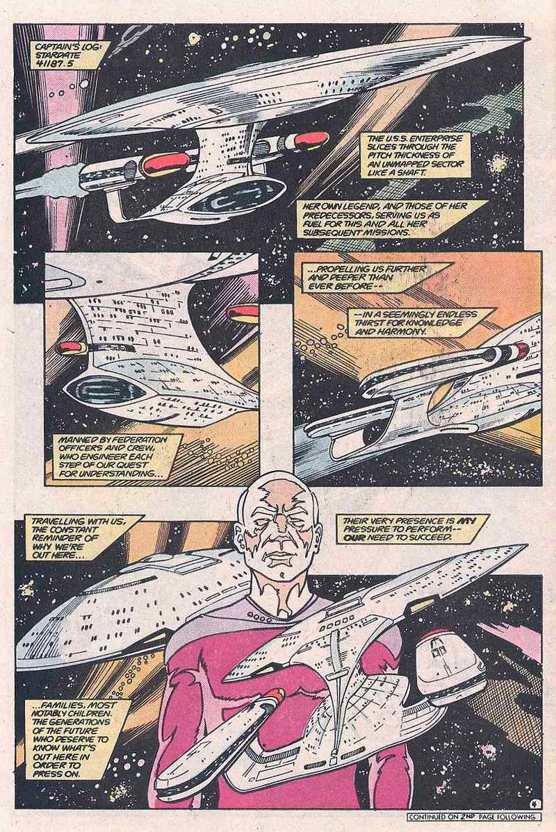 Read online Star Trek: The Next Generation (1988) comic -  Issue #1 - 4