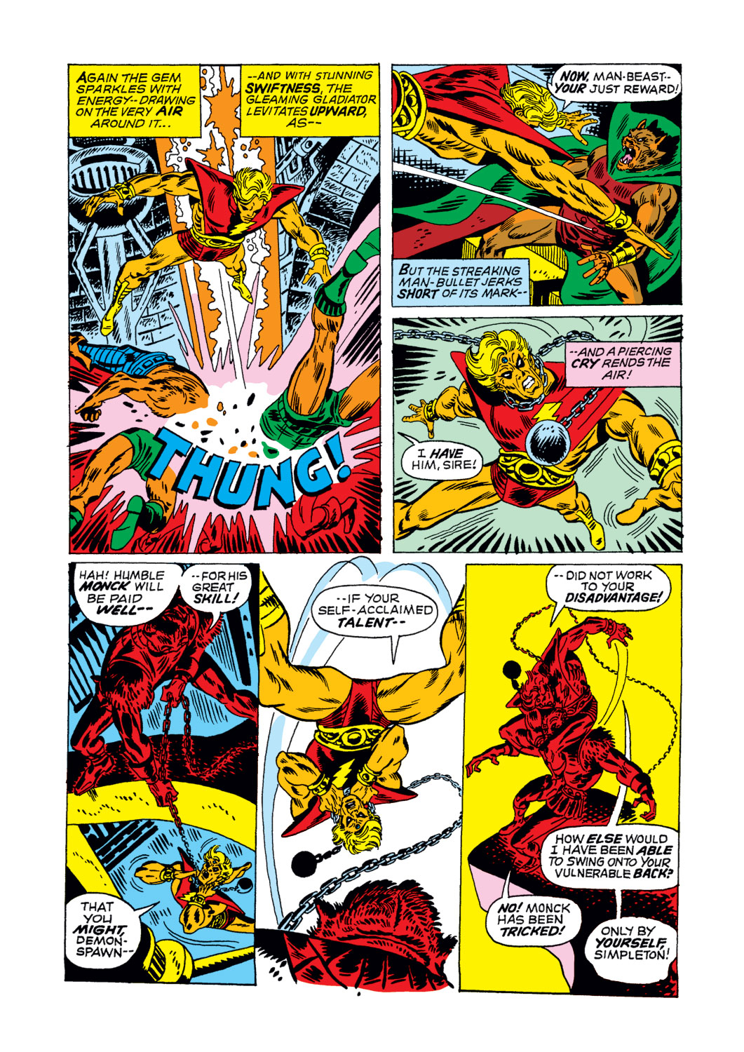 Read online Warlock (1972) comic -  Issue #2 - 4