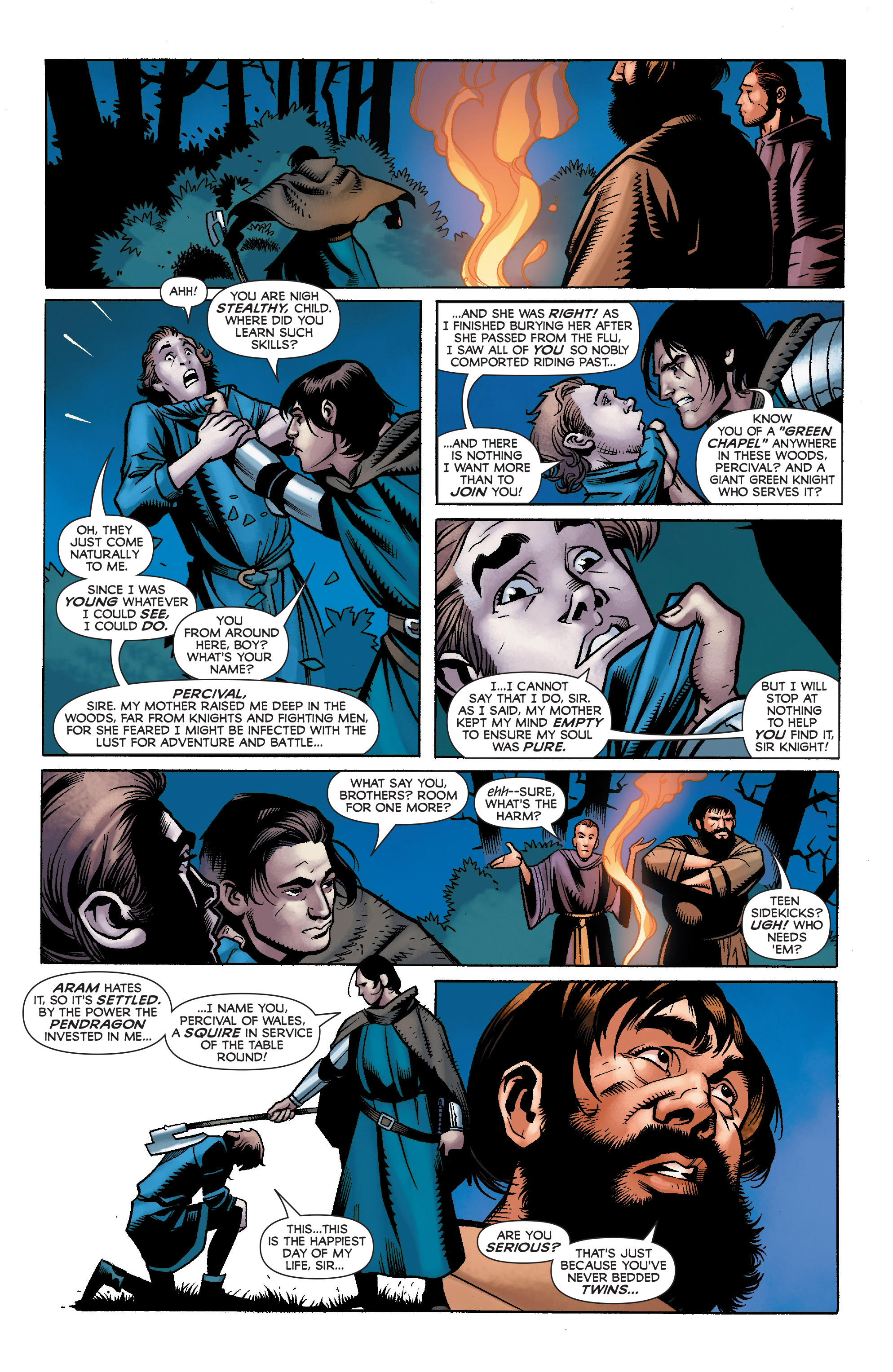 Read online Immortal Brothers: The Tale of the Green Knight comic -  Issue # Full - 16