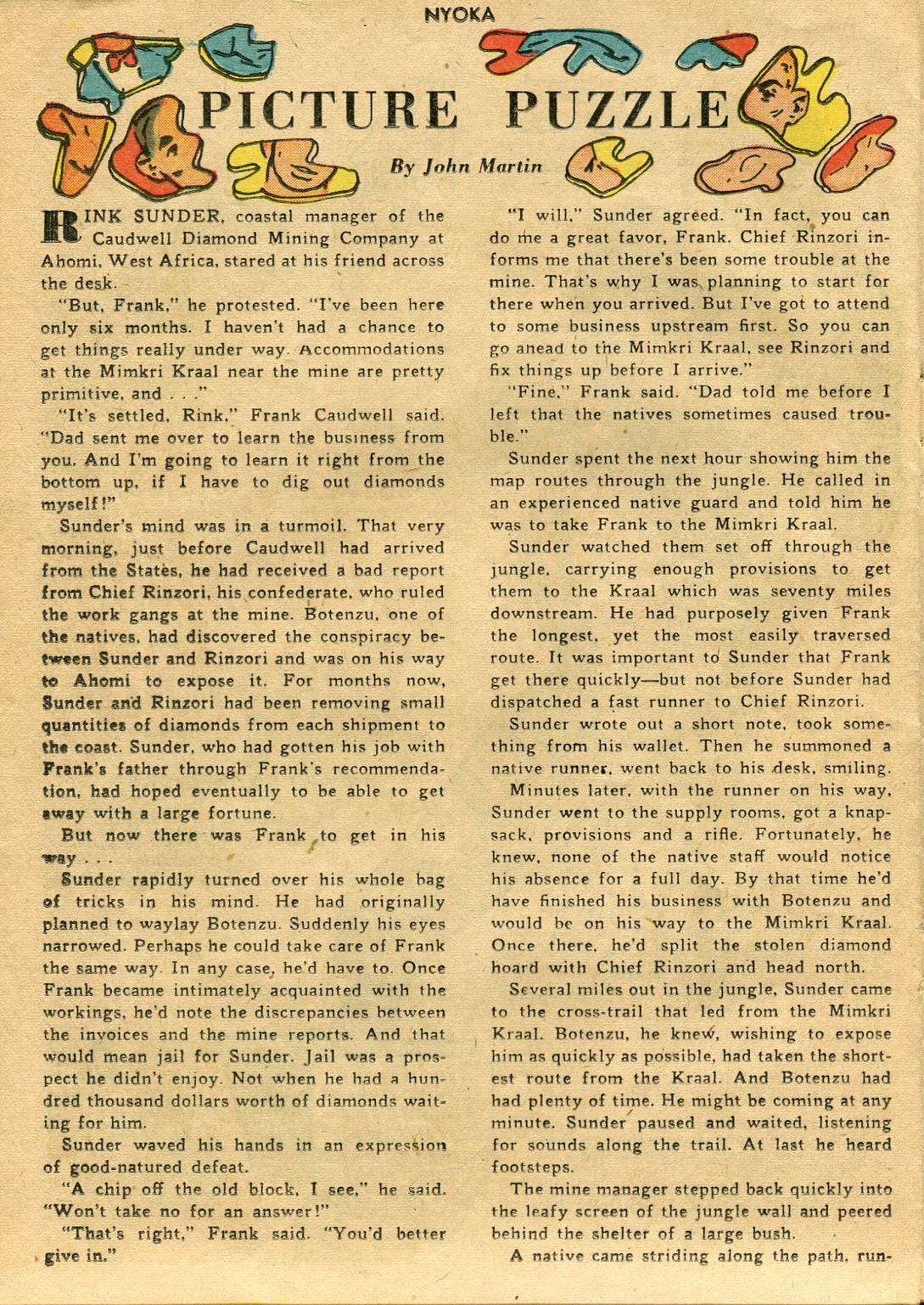 Read online Nyoka the Jungle Girl (1945) comic -  Issue #63 - 24