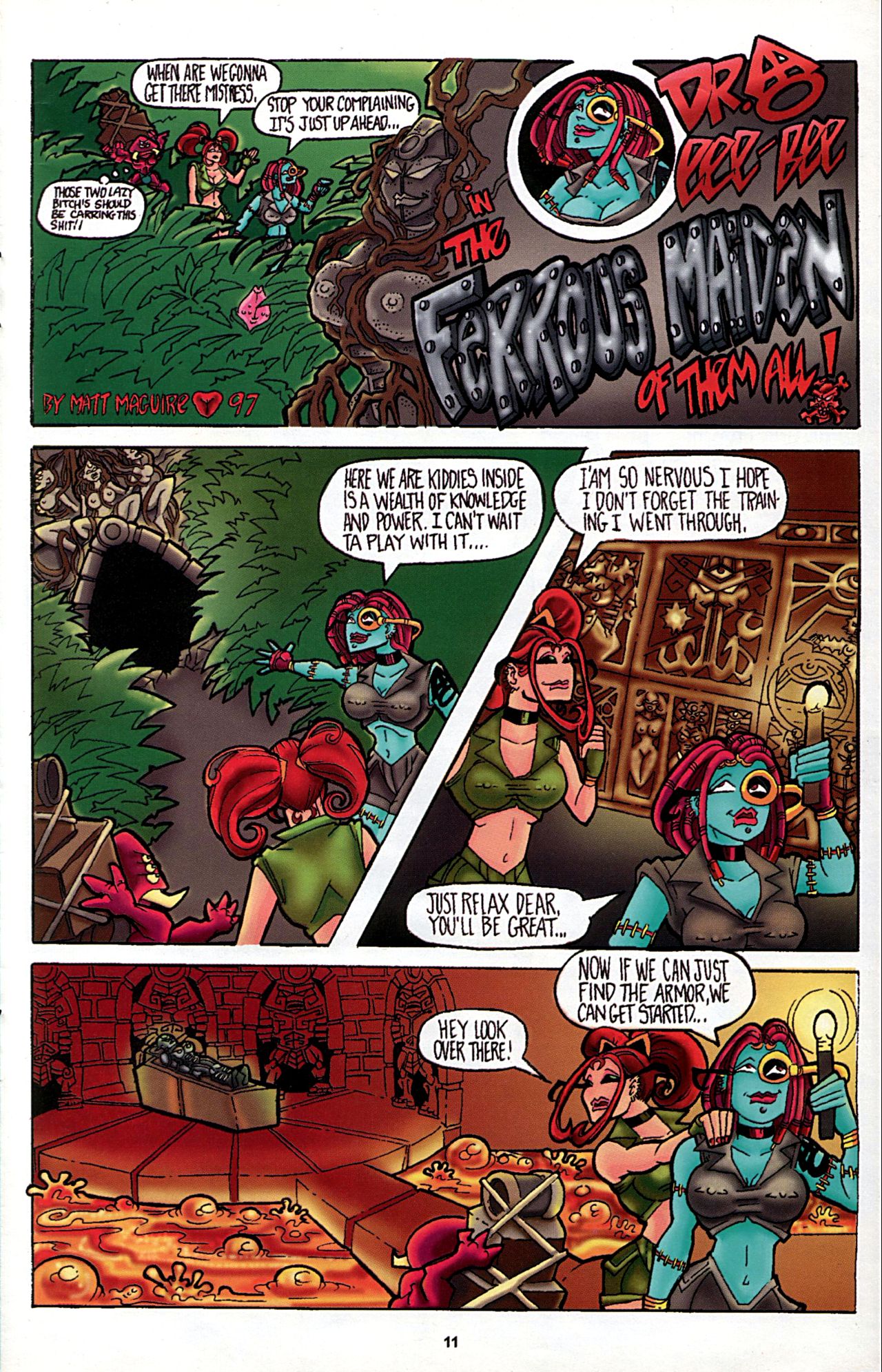 Read online Slavepit Funnies Featuring Gwar comic -  Issue #6 - 13