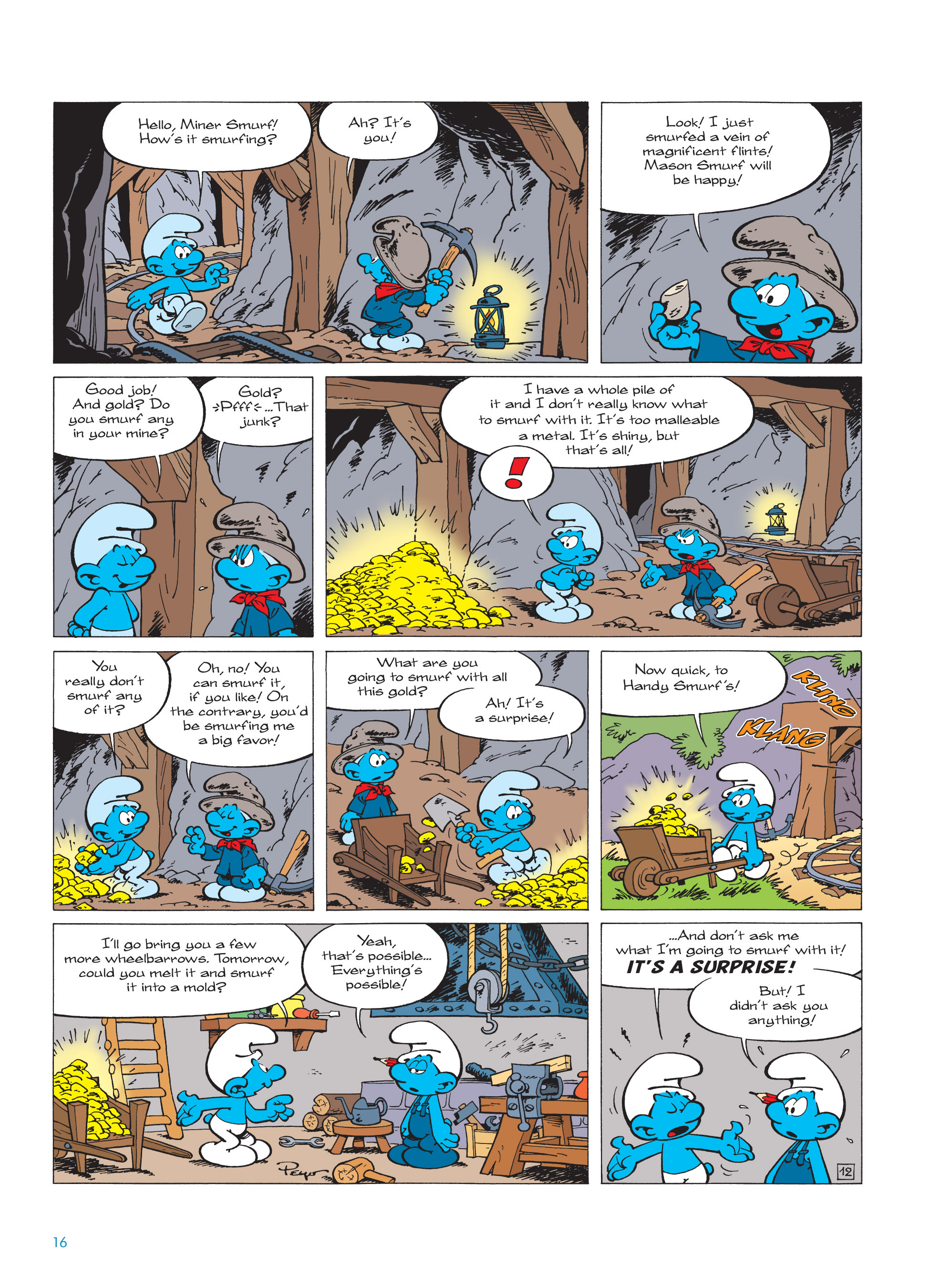 Read online The Smurfs comic -  Issue #18 - 16