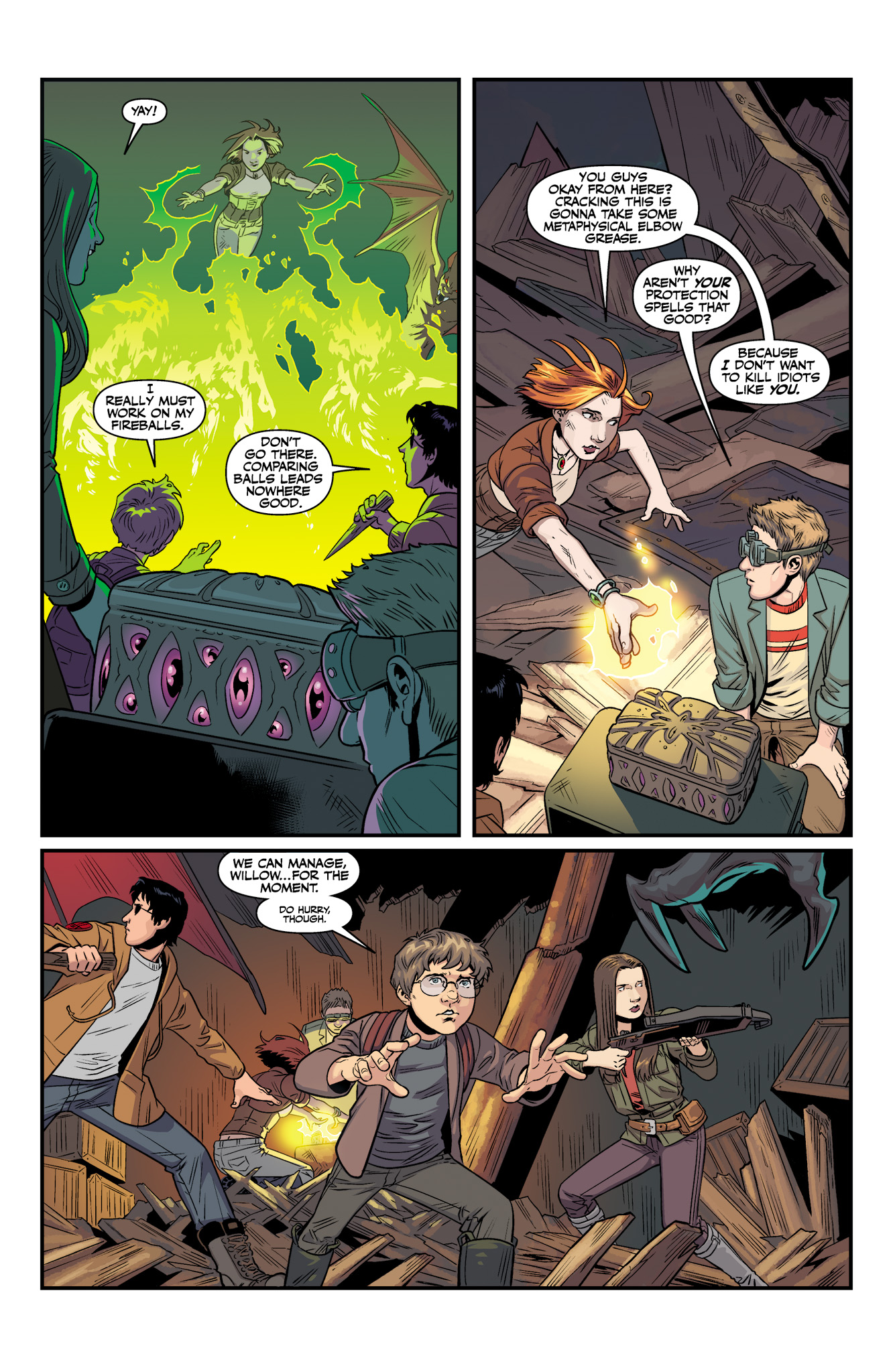 Read online Buffy the Vampire Slayer Season Ten comic -  Issue #18 - 12