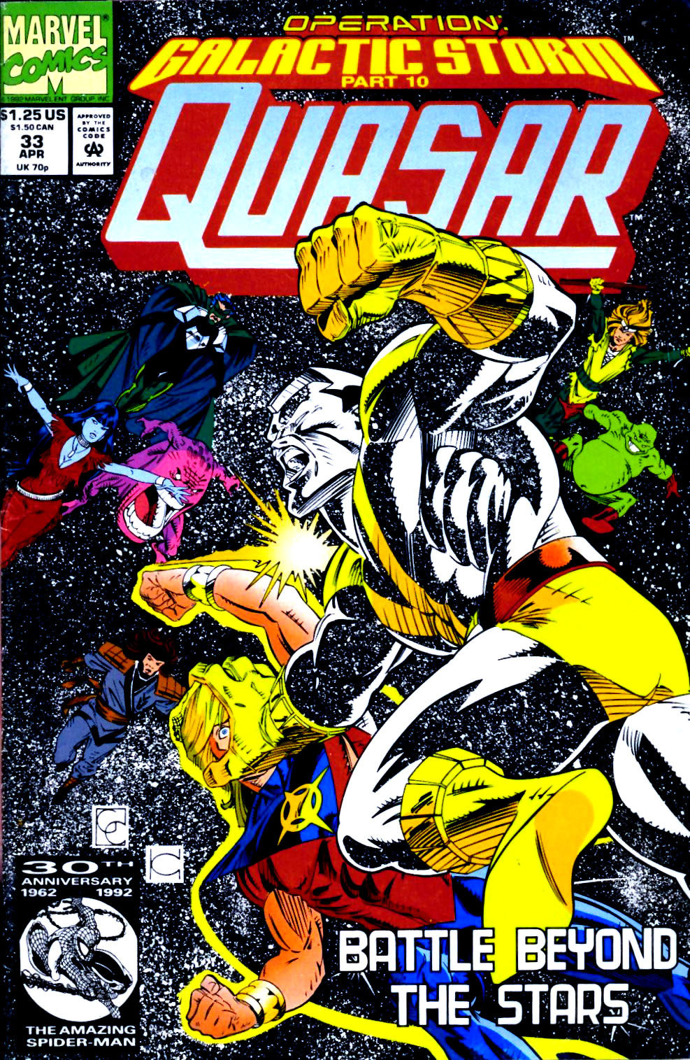 Read online Quasar comic -  Issue #33 - 1