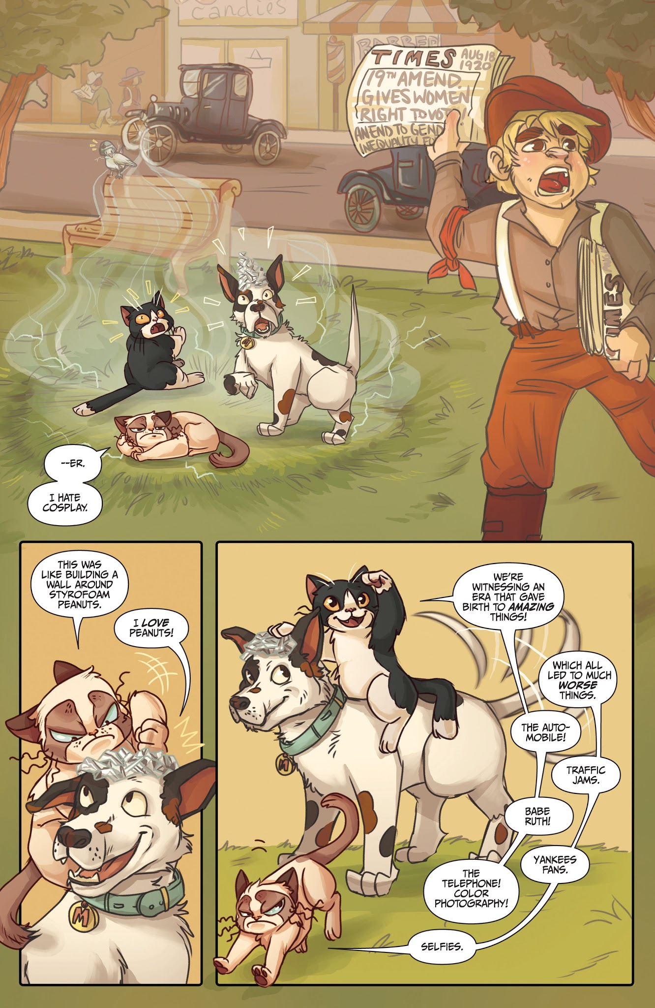 Read online Grumpy Cat comic -  Issue # TPB - 95