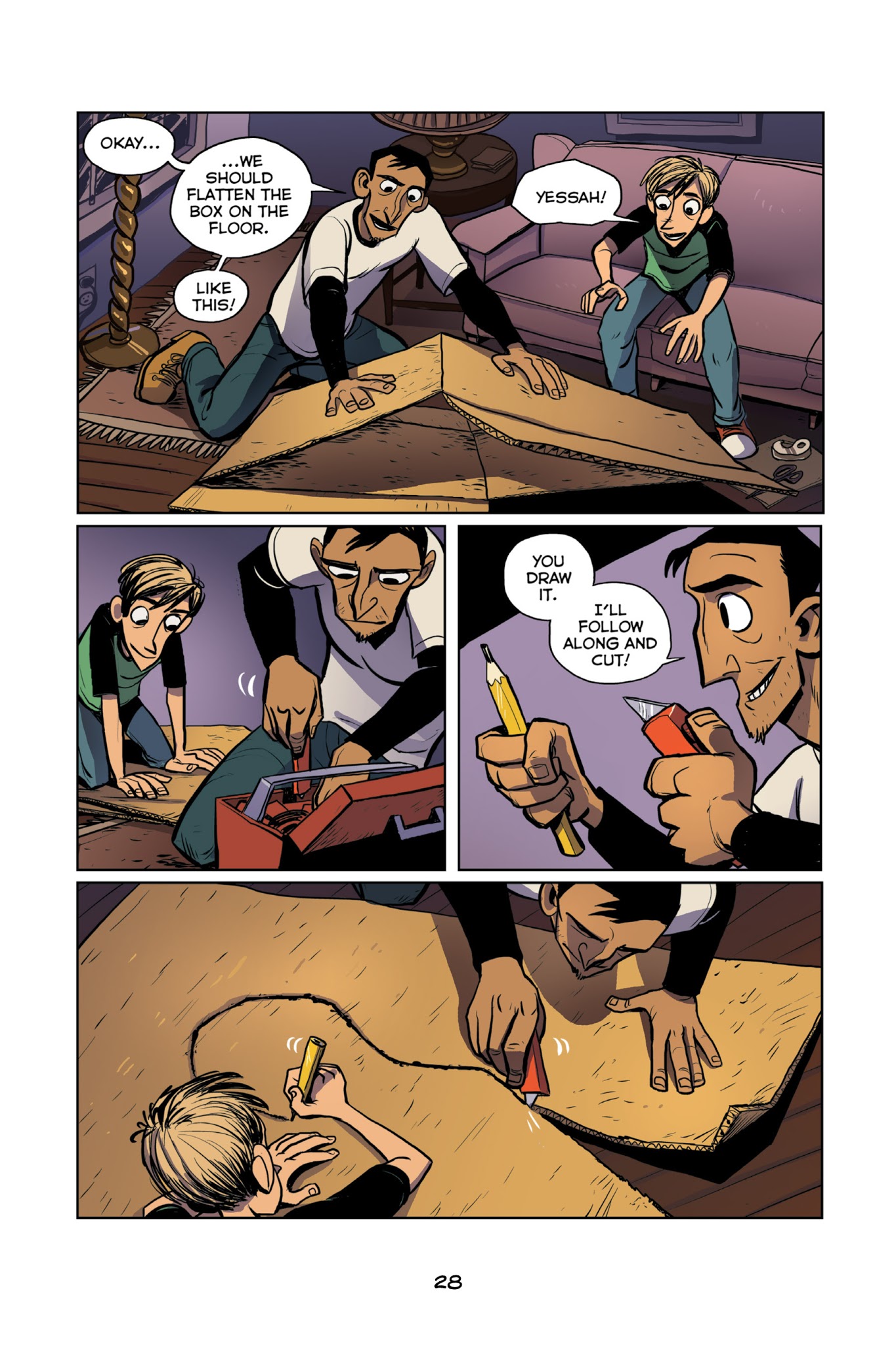 Read online Cardboard comic -  Issue # TPB - 32