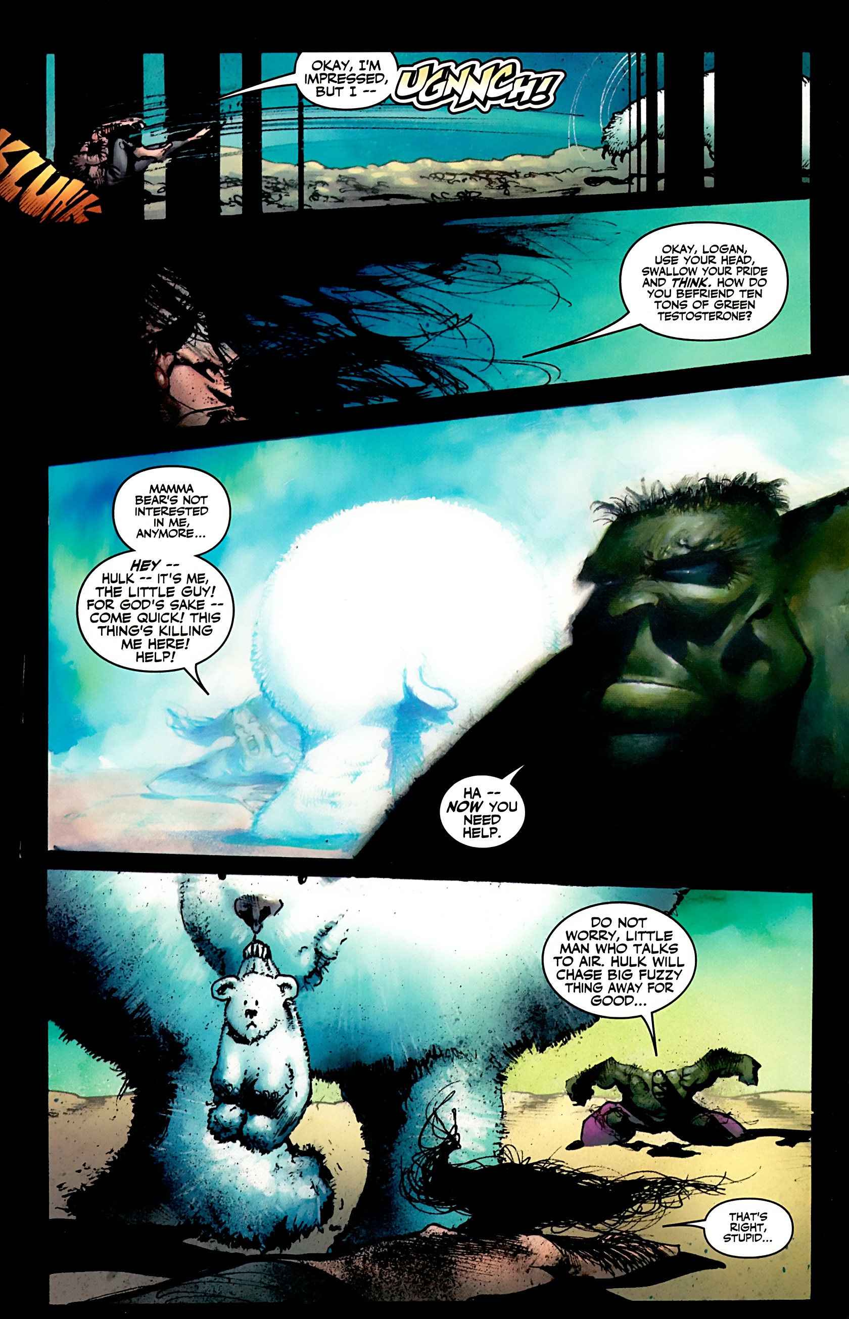 Read online Wolverine/Hulk comic -  Issue #3 - 28