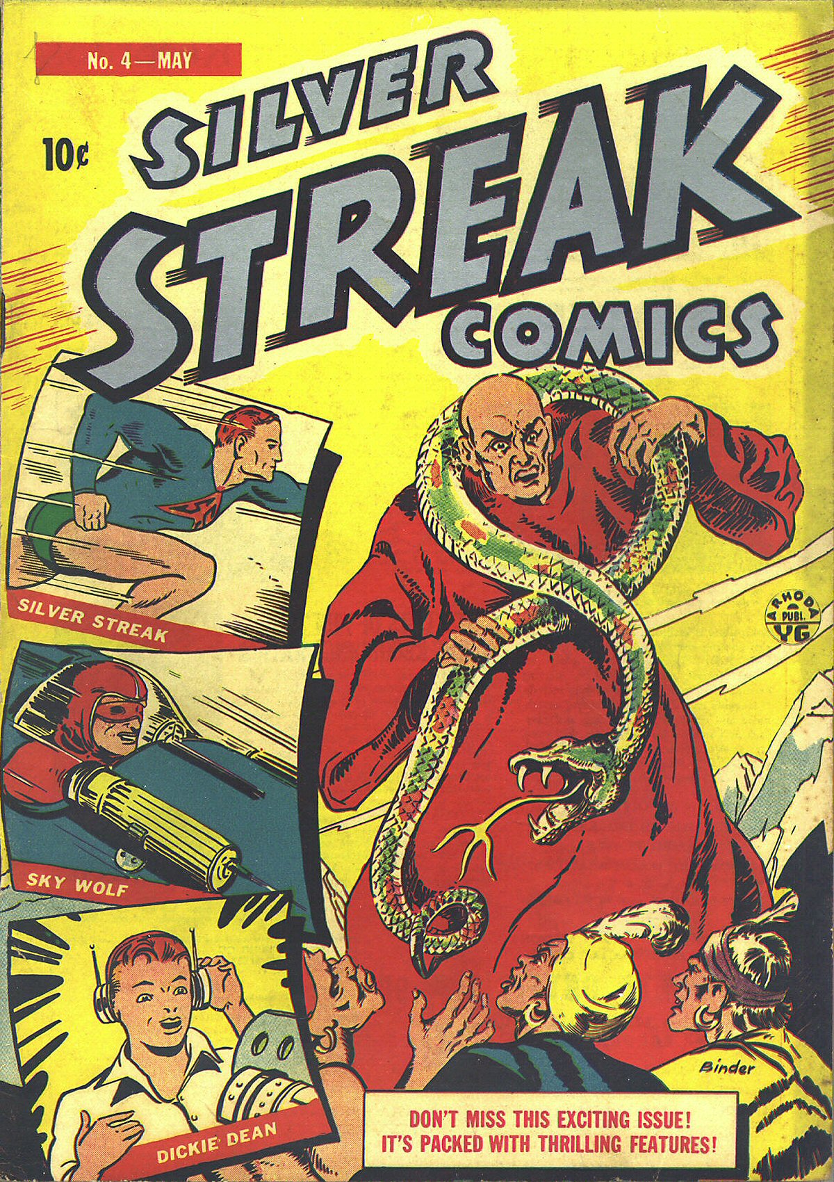 Read online Silver Streak Comics comic -  Issue #4 - 2