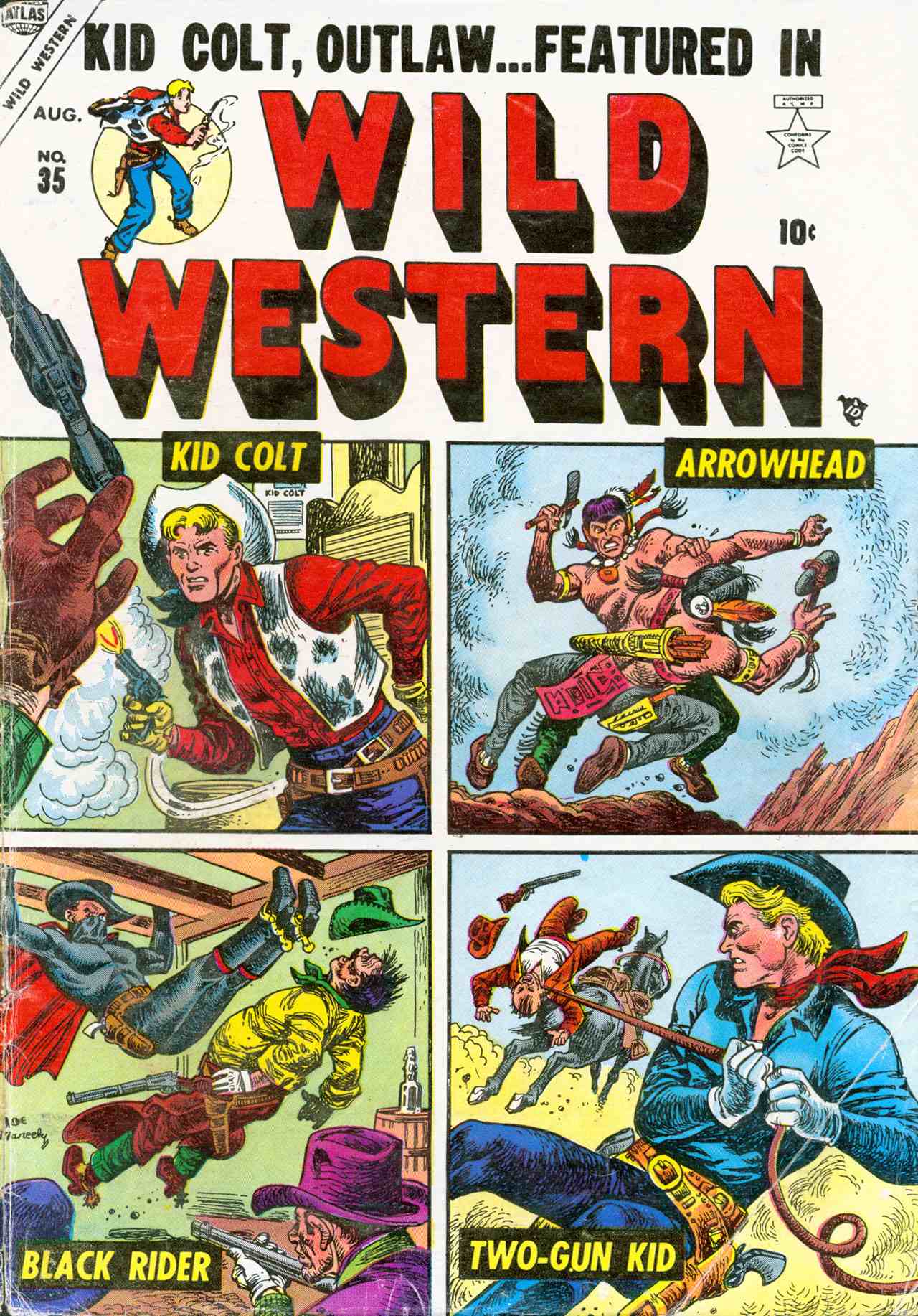 Read online Wild Western comic -  Issue #35 - 1