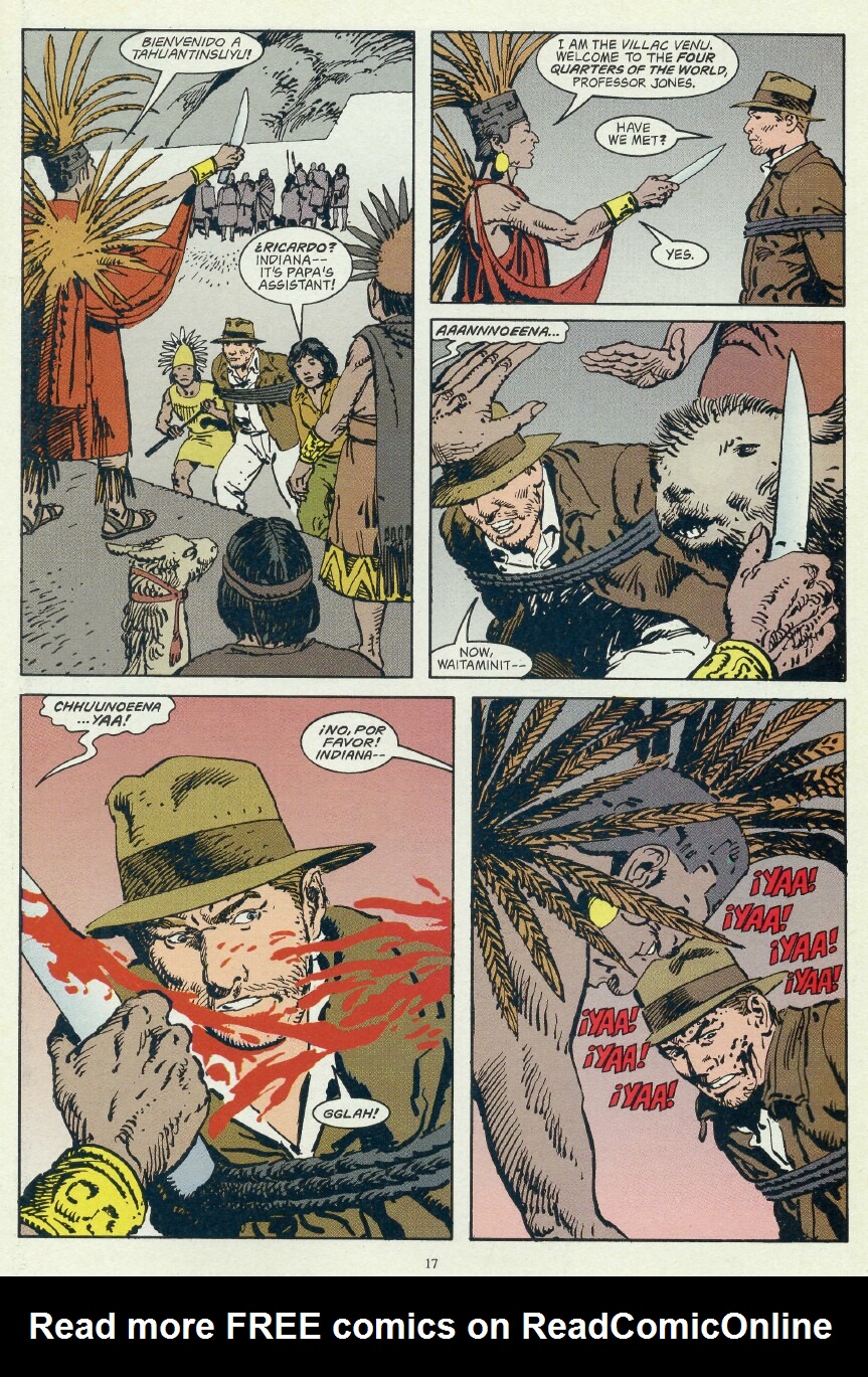 Read online Indiana Jones and the Arms of Gold comic -  Issue #3 - 19
