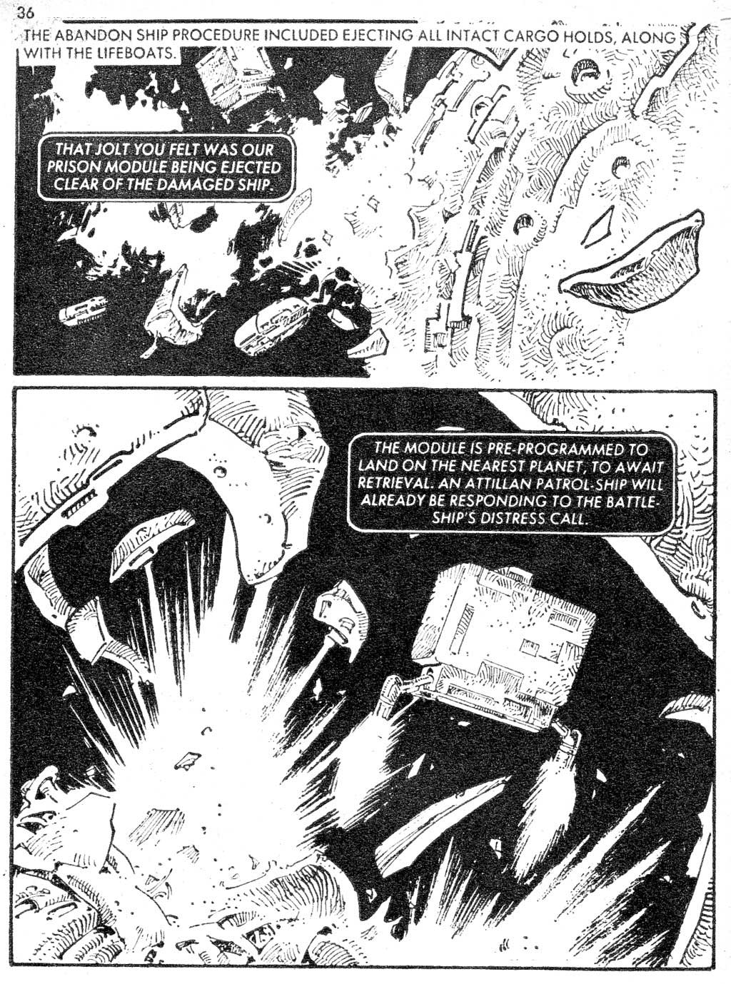 Read online Starblazer comic -  Issue #87 - 36