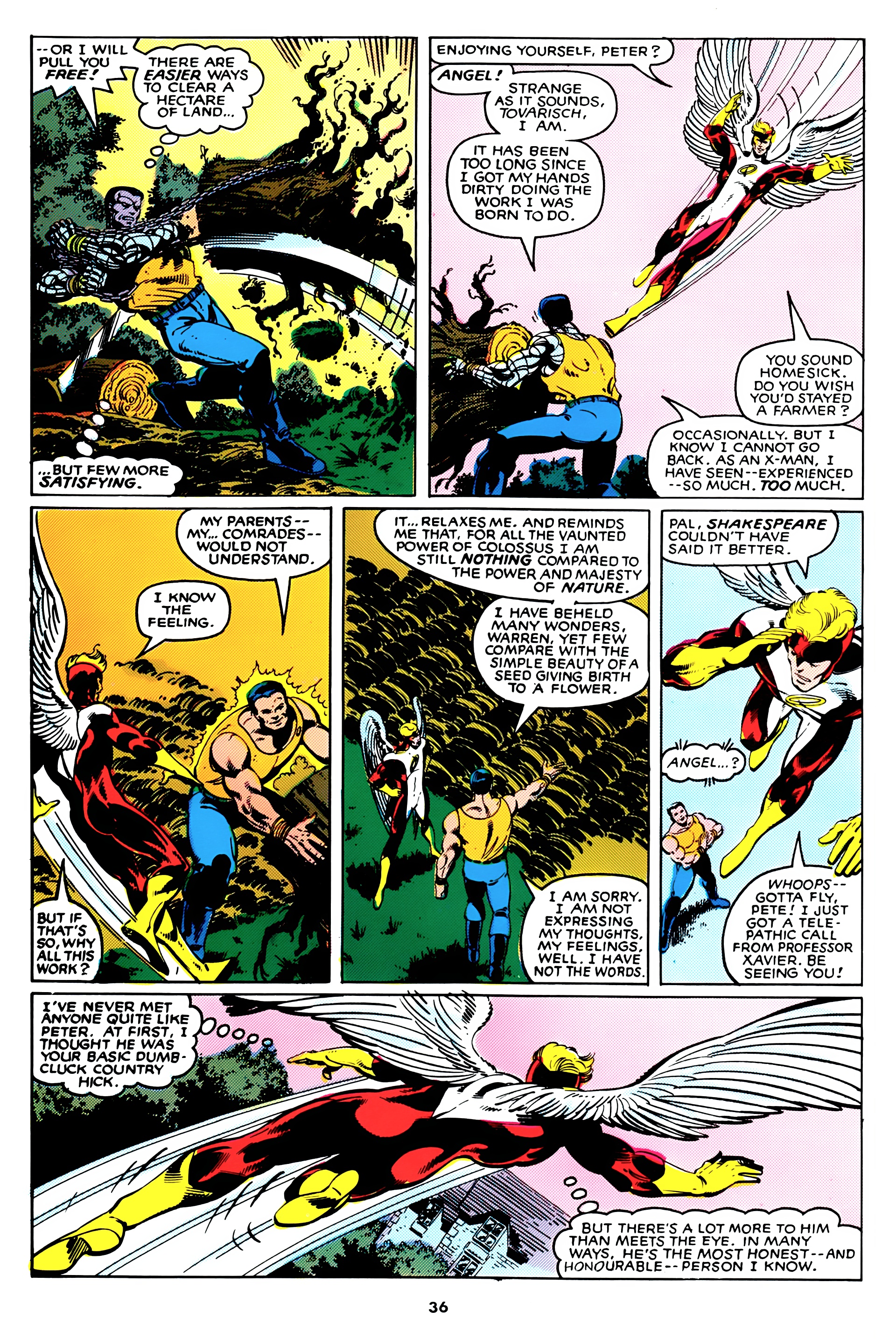 Read online X-Men Annual UK comic -  Issue #1992 - 33