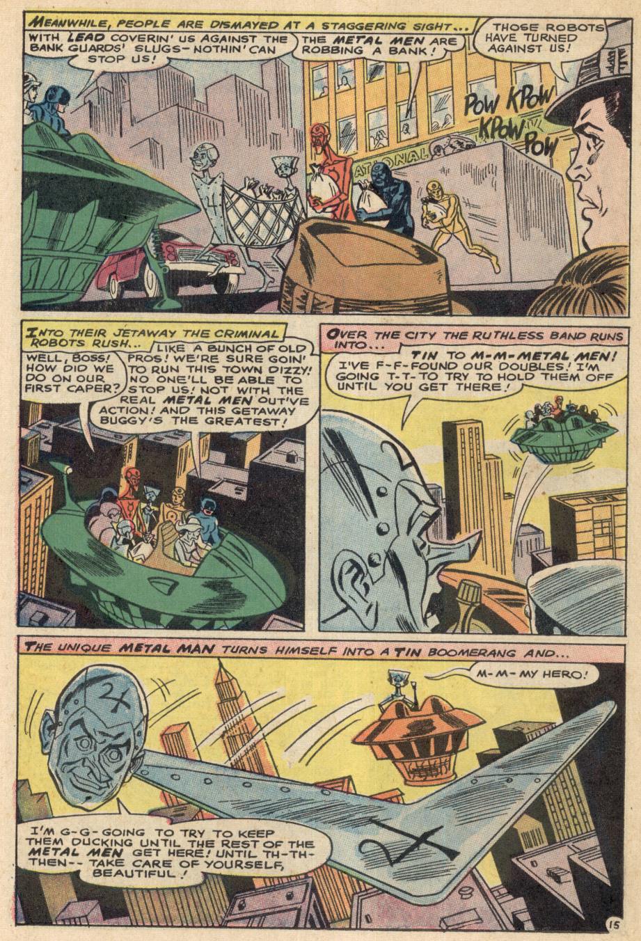 Read online Metal Men (1963) comic -  Issue #28 - 23