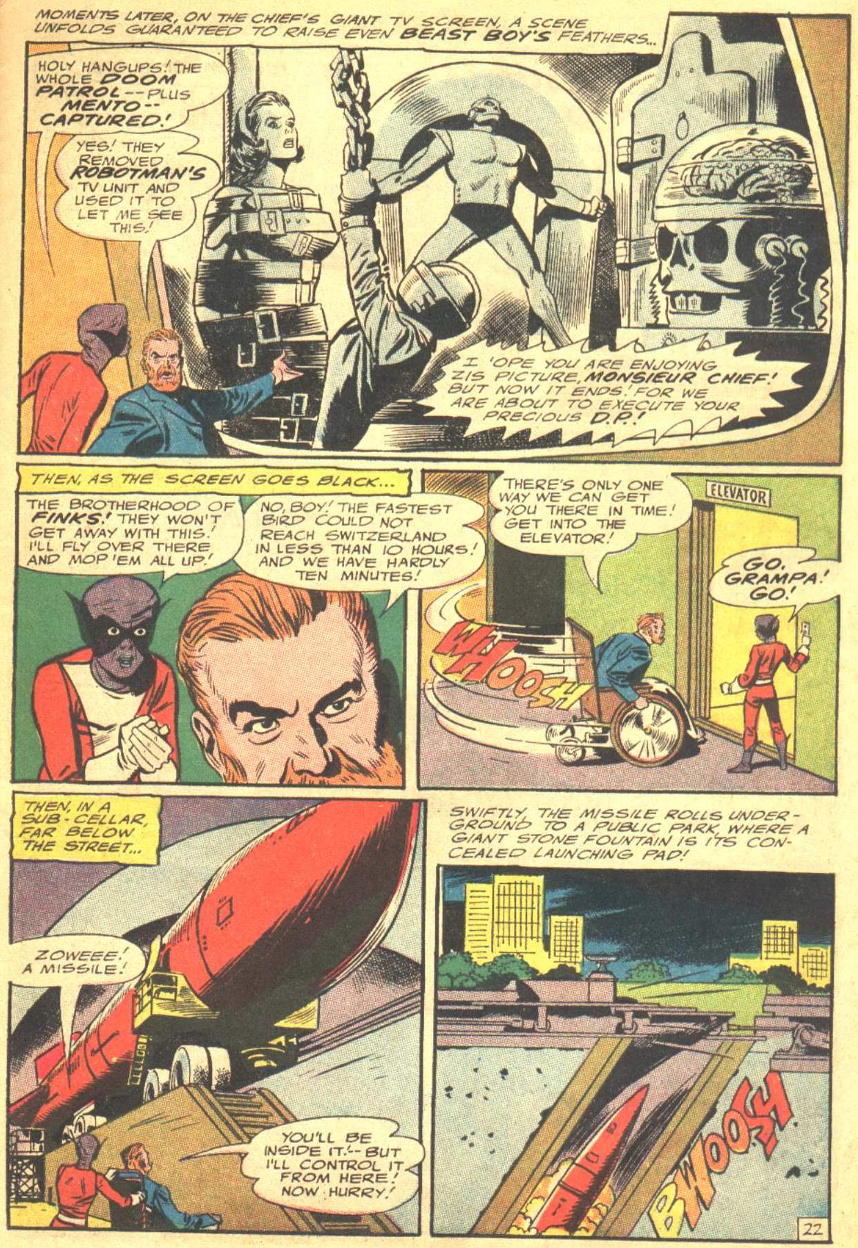 Read online Doom Patrol (1964) comic -  Issue #108 - 28