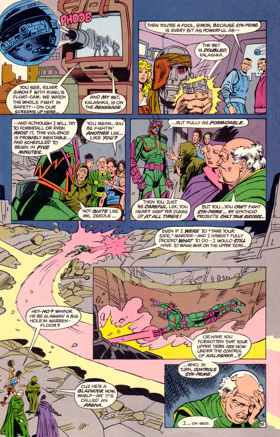 Read online Electric Warrior comic -  Issue #13 - 20