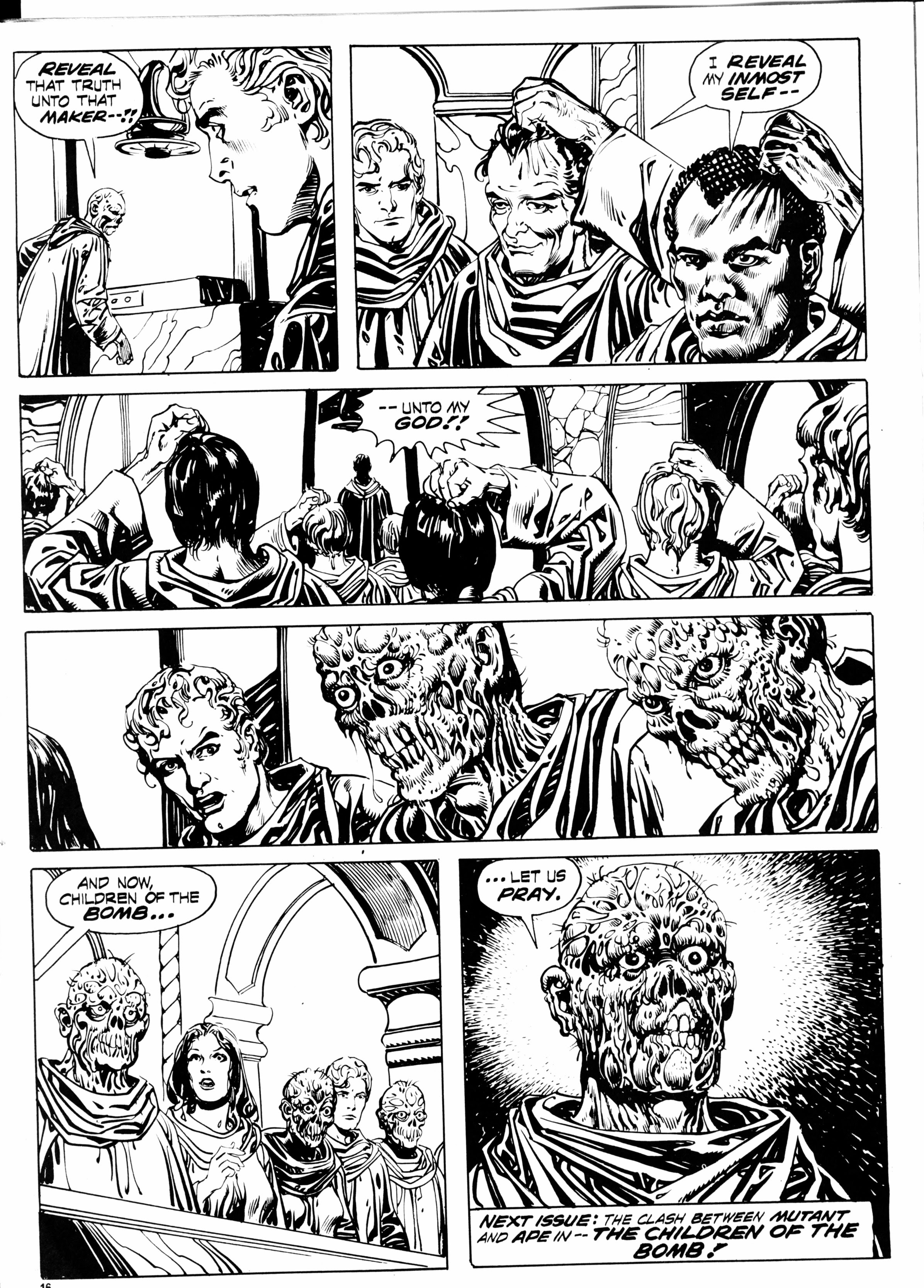 Read online Planet of the Apes (1974) comic -  Issue #42 - 16