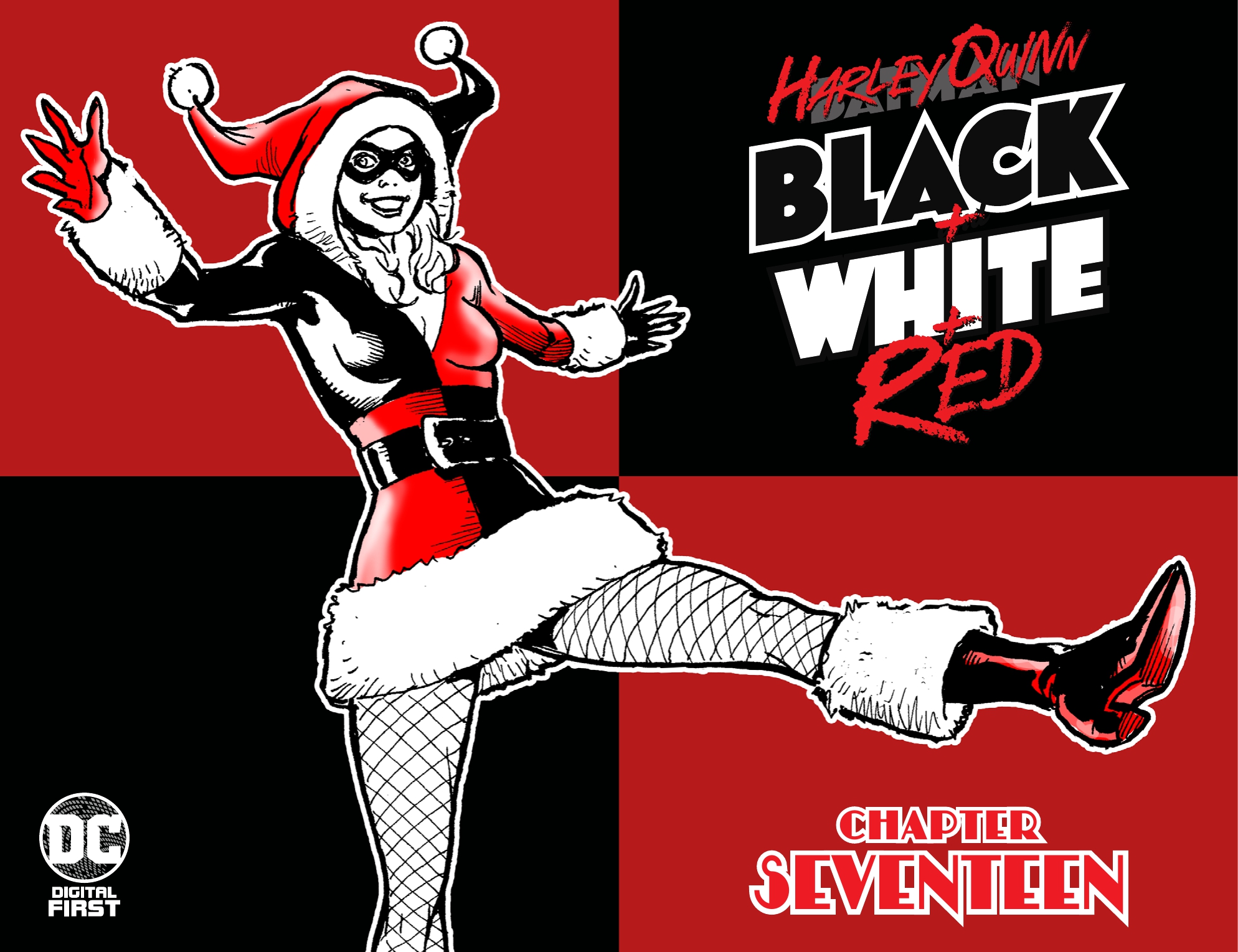 Read online Harley Quinn Black   White   Red comic -  Issue #17 - 1