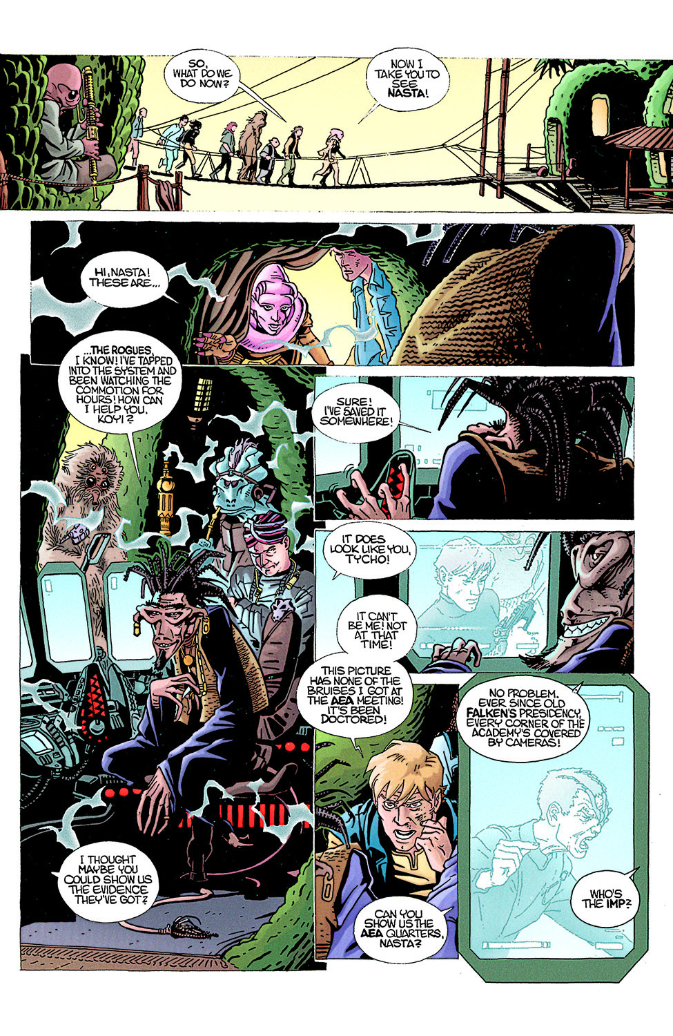 Read online Star Wars: X-Wing Rogue Squadron comic -  Issue #7 - 14