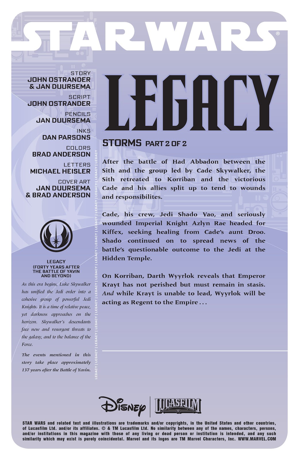 Read online Star Wars Legends: Legacy - Epic Collection comic -  Issue # TPB 2 (Part 4) - 66