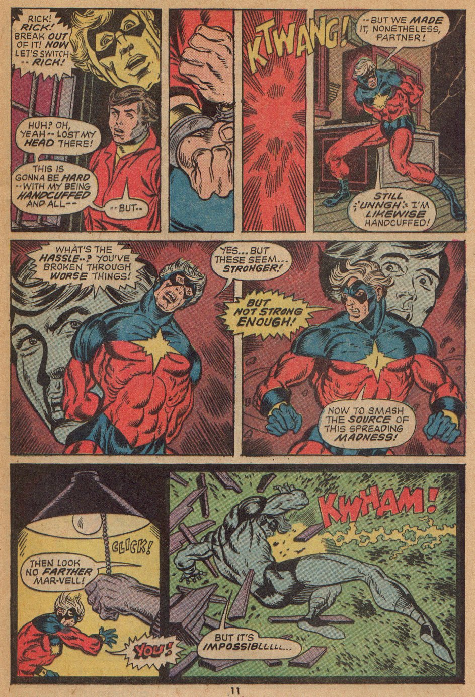 Captain Marvel (1968) Issue #25 #25 - English 9