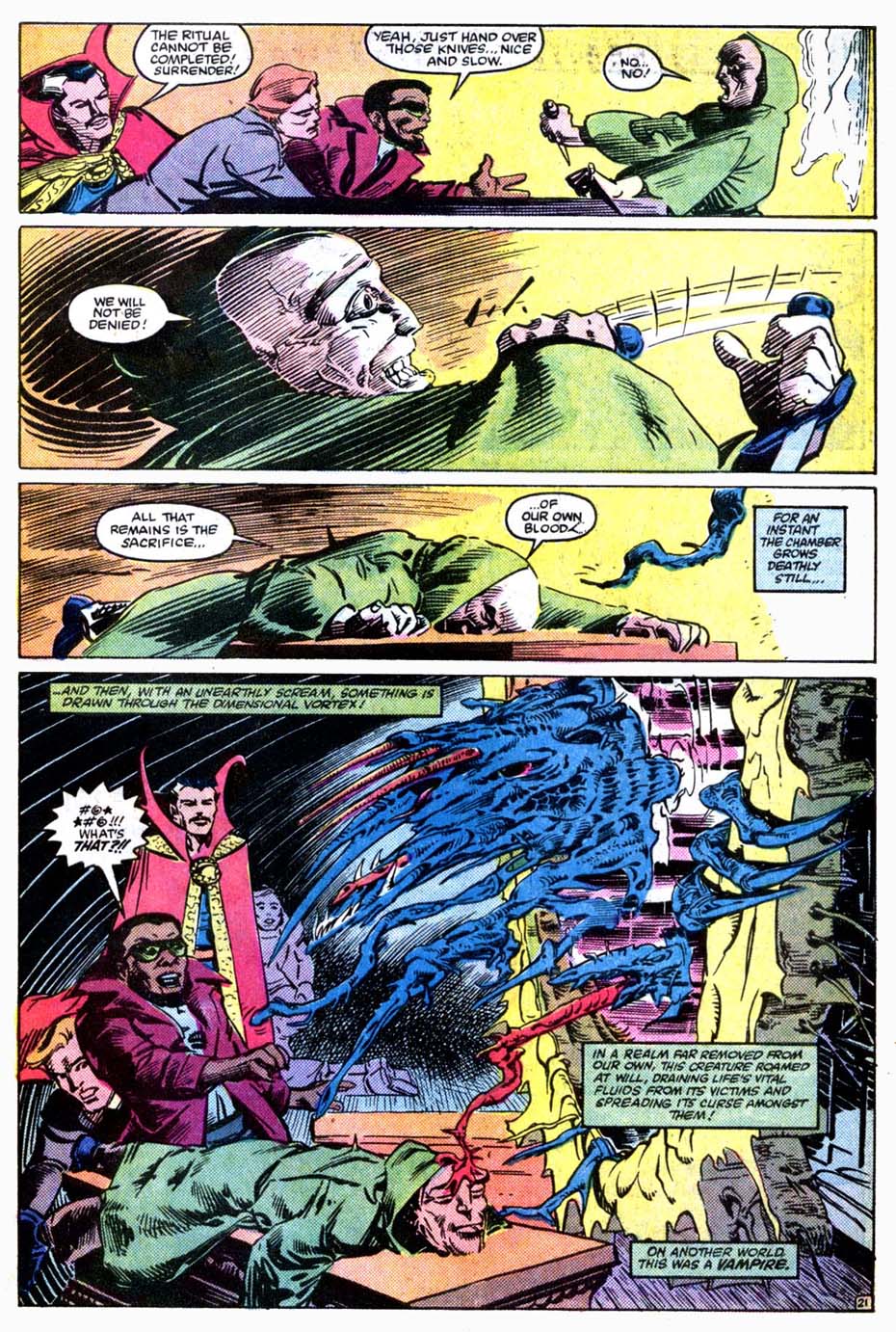 Read online Doctor Strange (1974) comic -  Issue #67 - 22