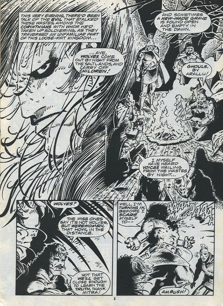 The Savage Sword Of Conan issue 221 - Page 5