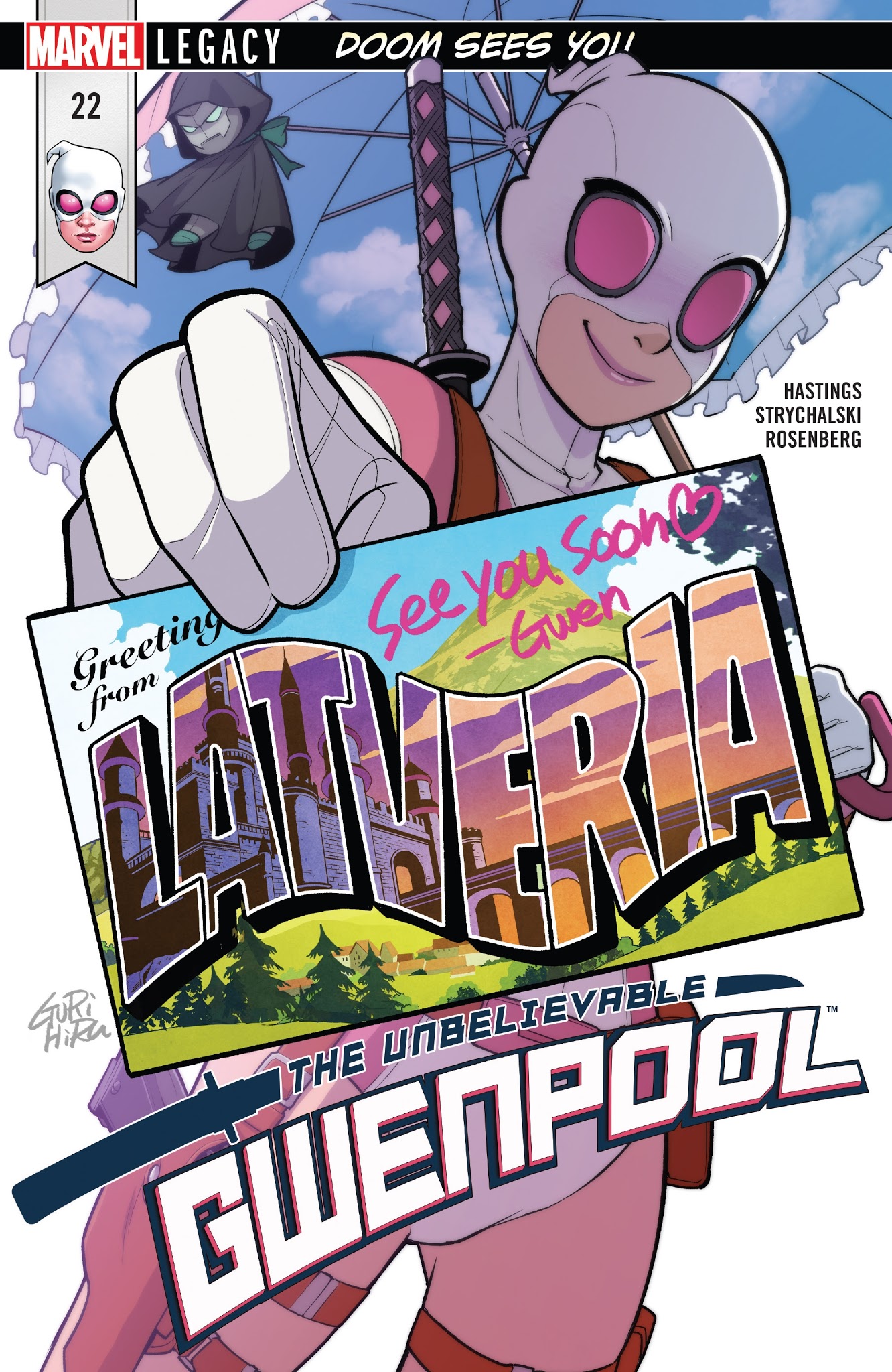 Read online The Unbelievable Gwenpool comic -  Issue #22 - 1