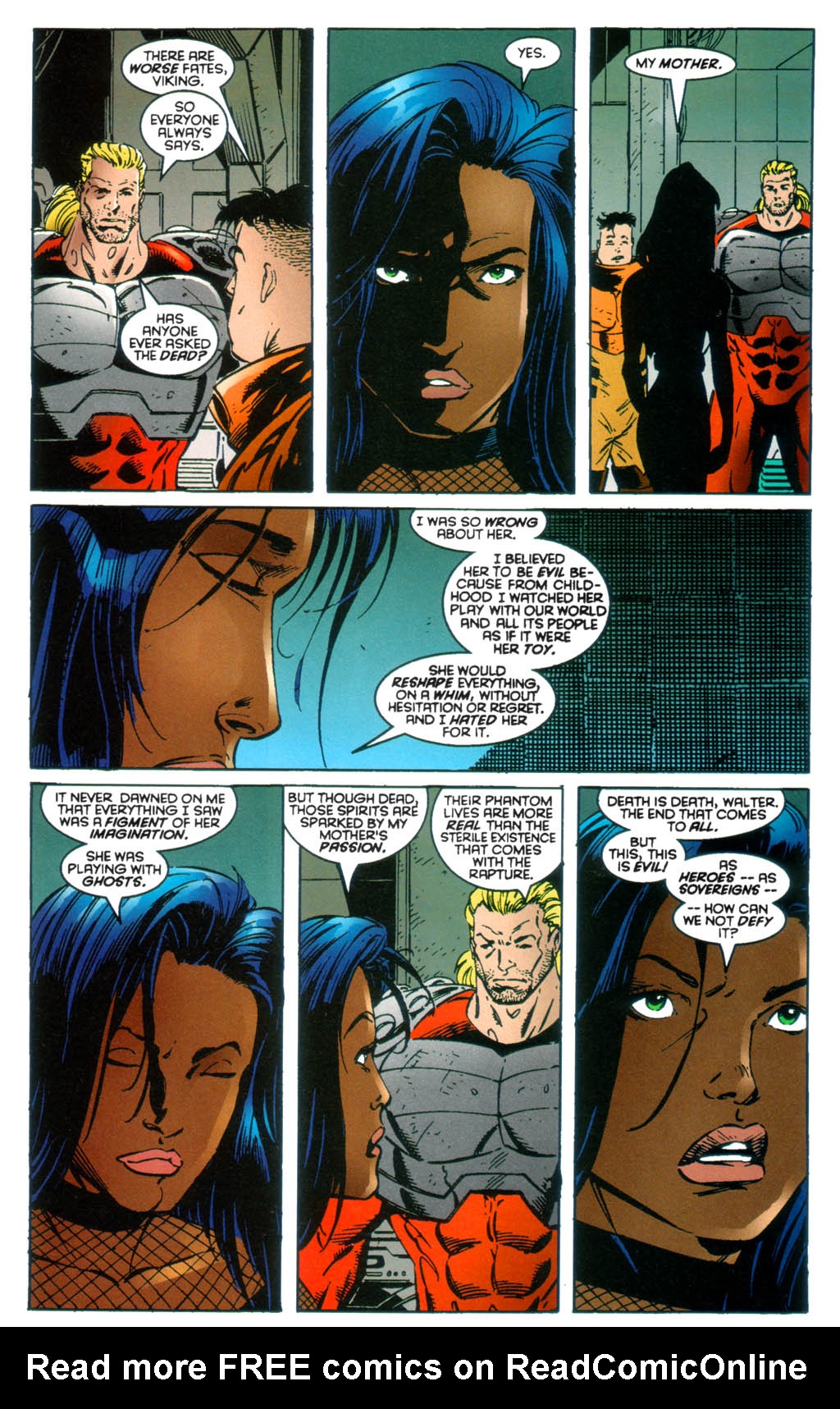 Read online Sovereign Seven comic -  Issue #35 - 21