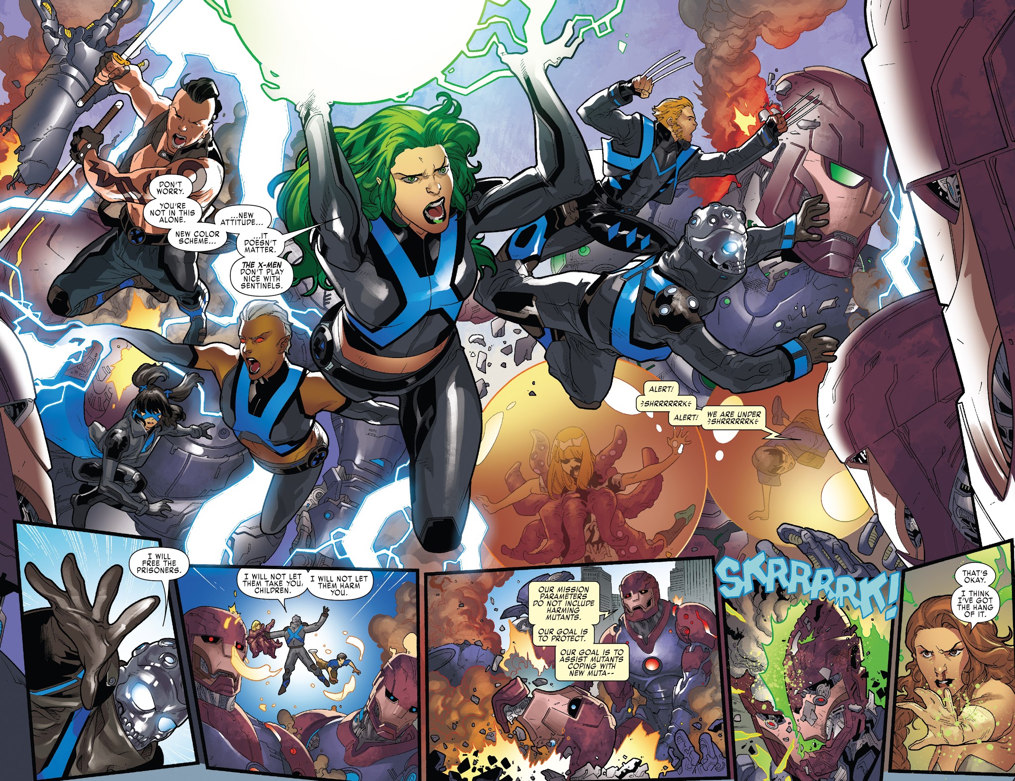 Read online X-Men: Blue comic -  Issue #26 - 8