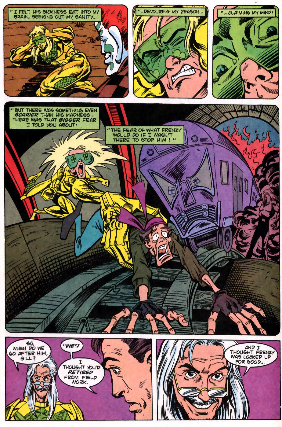 Read online The Web (1991) comic -  Issue #13 - 10