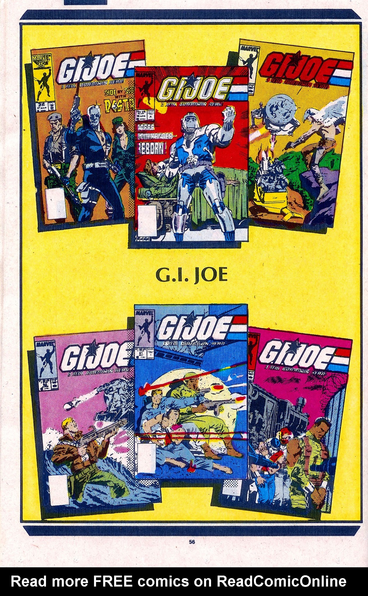 Read online G.I. Joe Yearbook comic -  Issue #4 - 58
