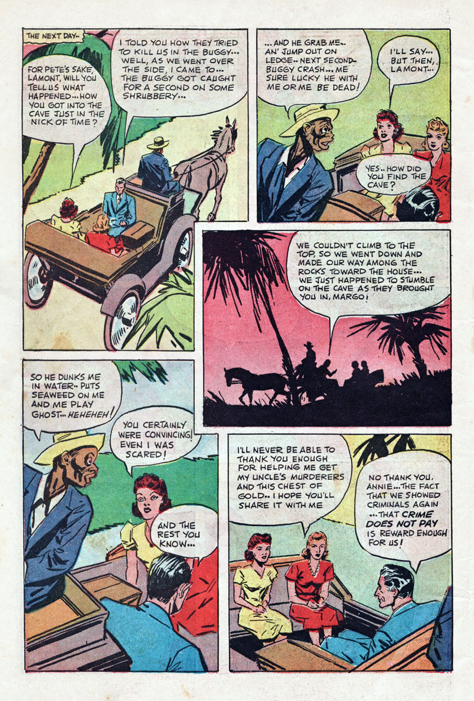 Read online Shadow Comics comic -  Issue #85 - 48