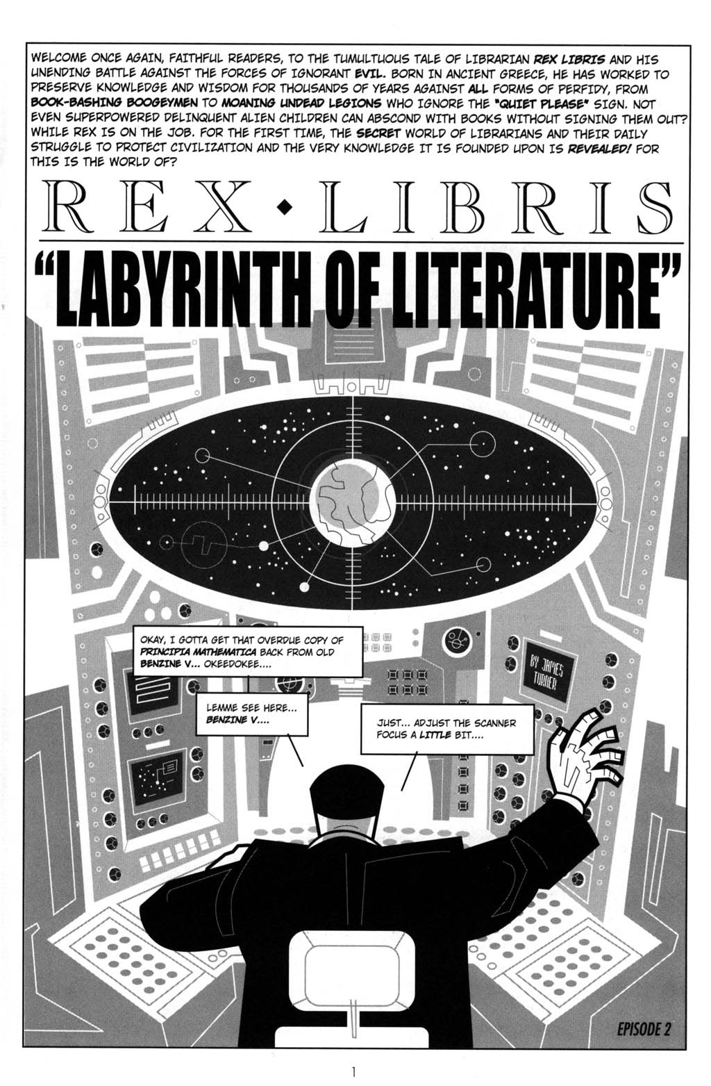 Read online Rex Libris comic -  Issue #2 - 3