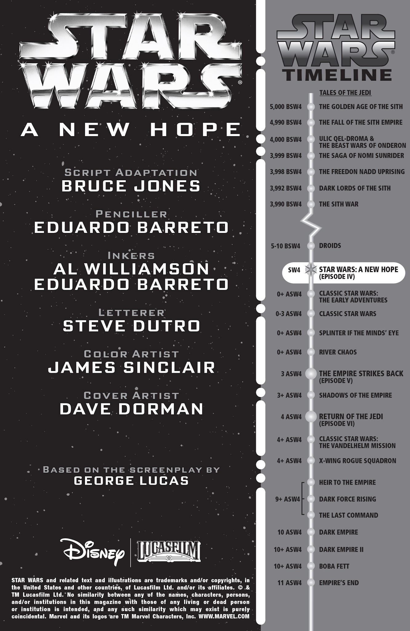 Read online Star Wars: A New Hope - The Special Edition comic -  Issue #1 - 2