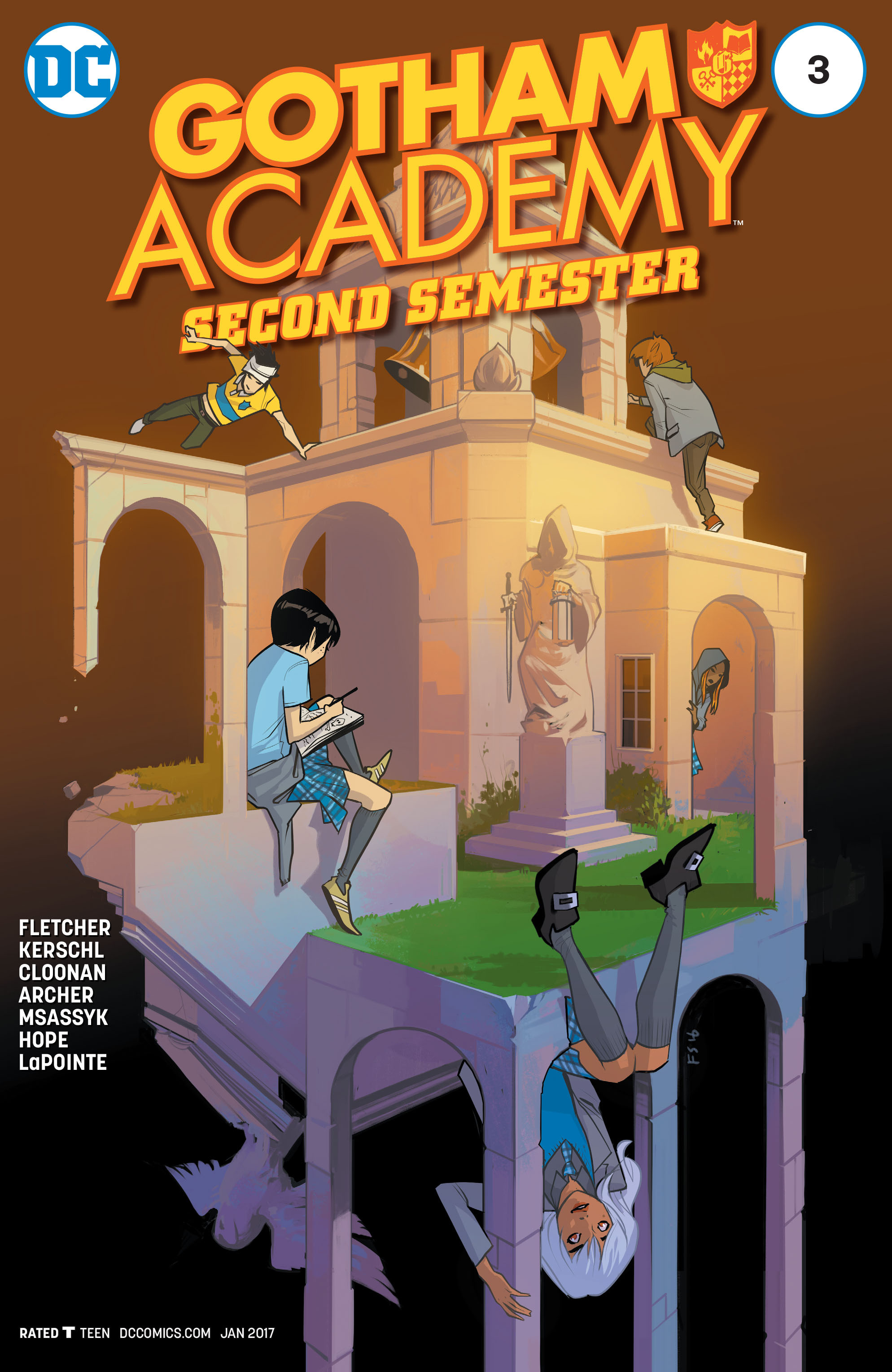 Read online Gotham Academy: Second Semester comic -  Issue #3 - 3