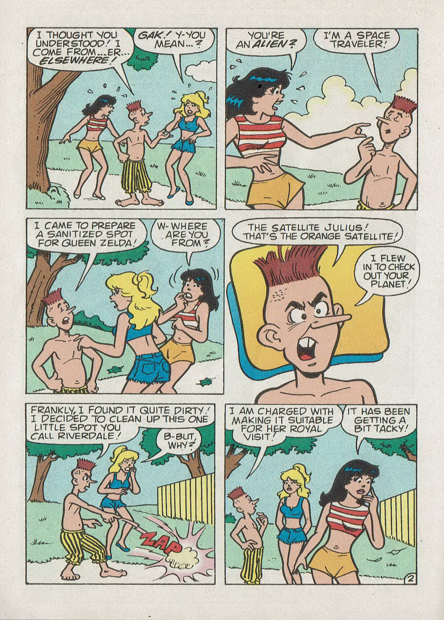 Read online Archie's Pals 'n' Gals Double Digest Magazine comic -  Issue #59 - 157