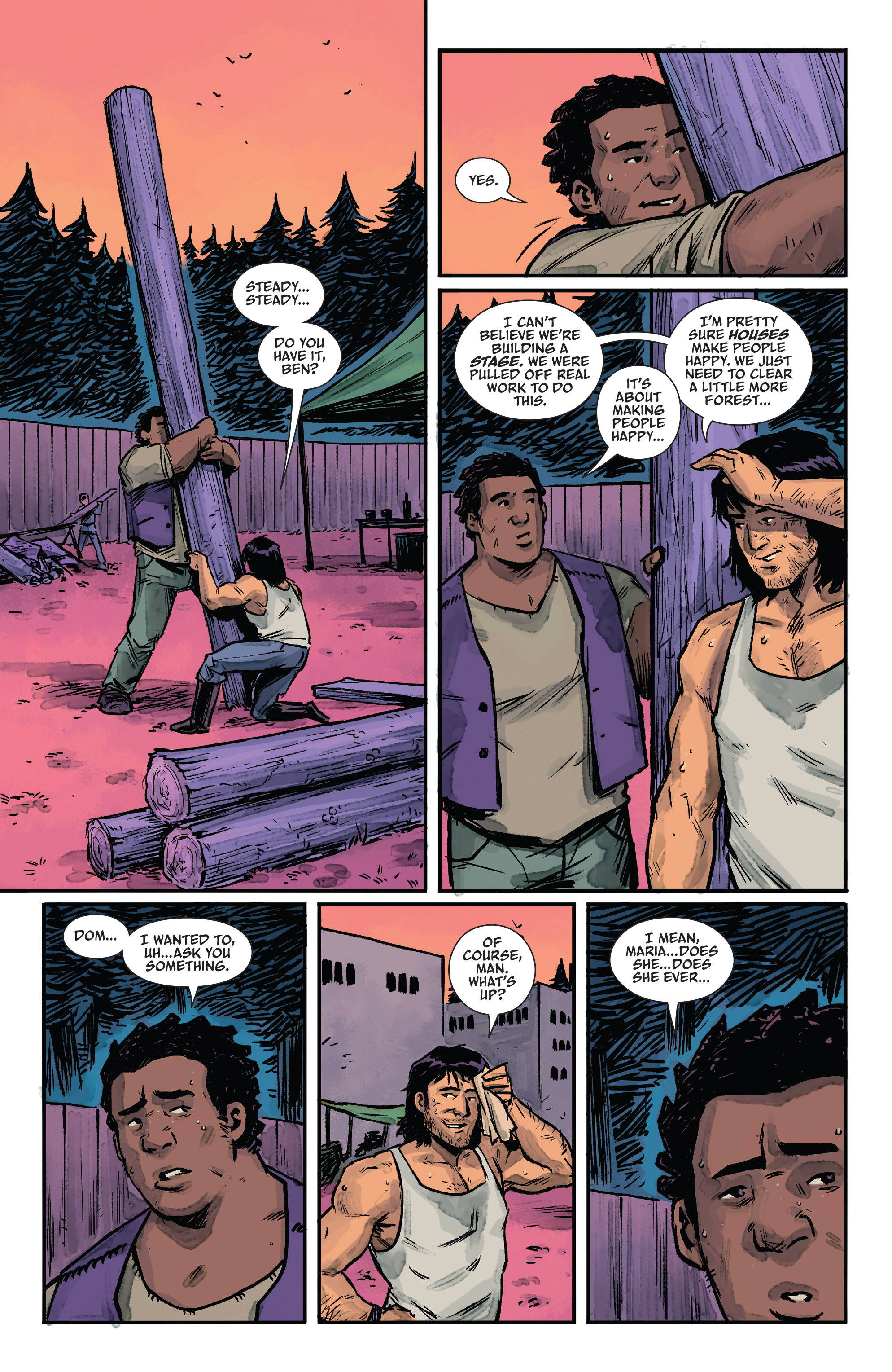 Read online The Woods comic -  Issue #13 - 14