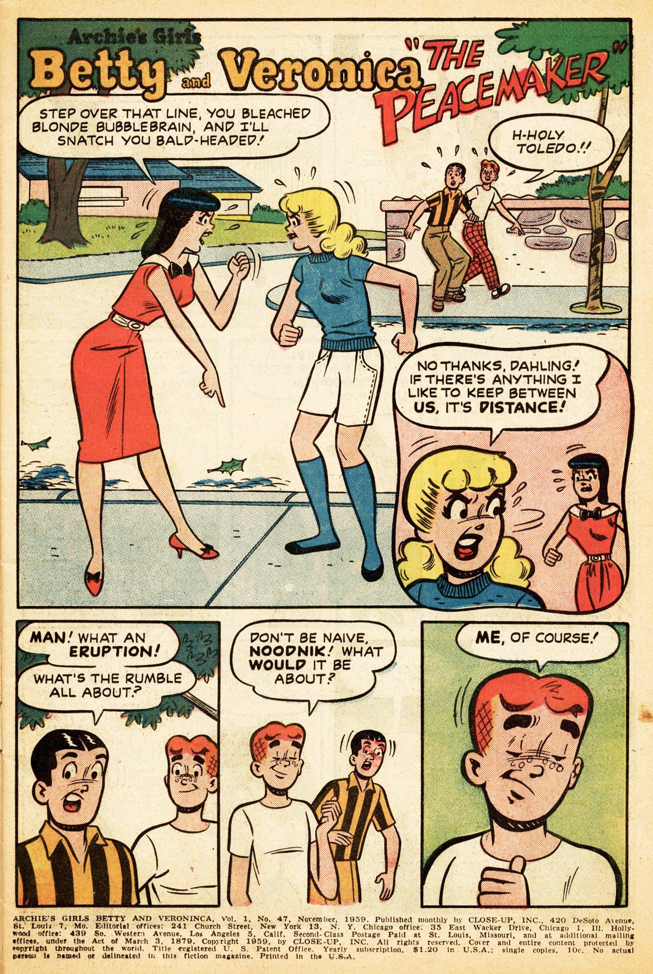 Read online Archie's Girls Betty and Veronica comic -  Issue #67 - 3