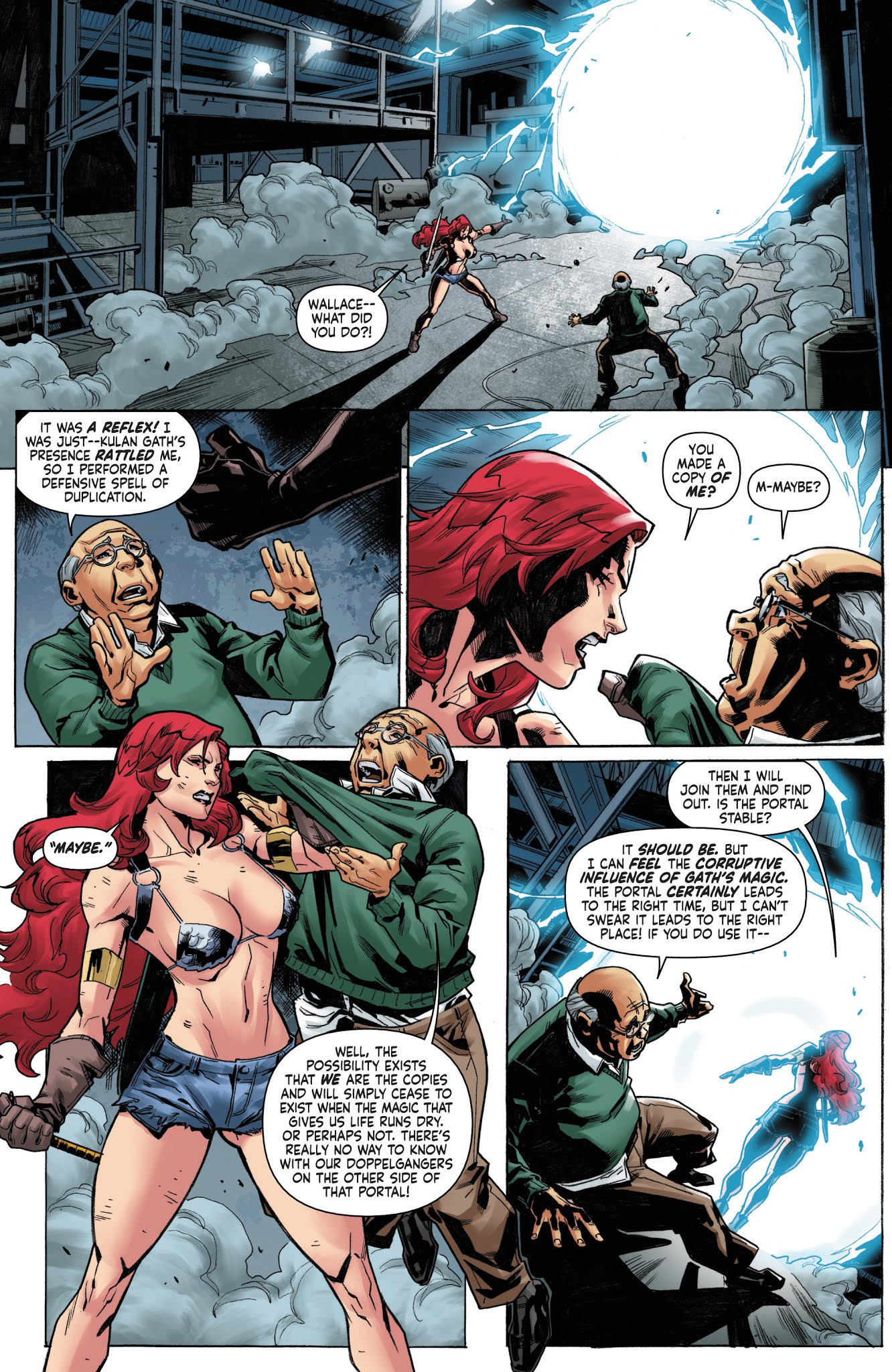 Read online Red Sonja Vol. 4 comic -  Issue # _TPB 3 (Part 1) - 9