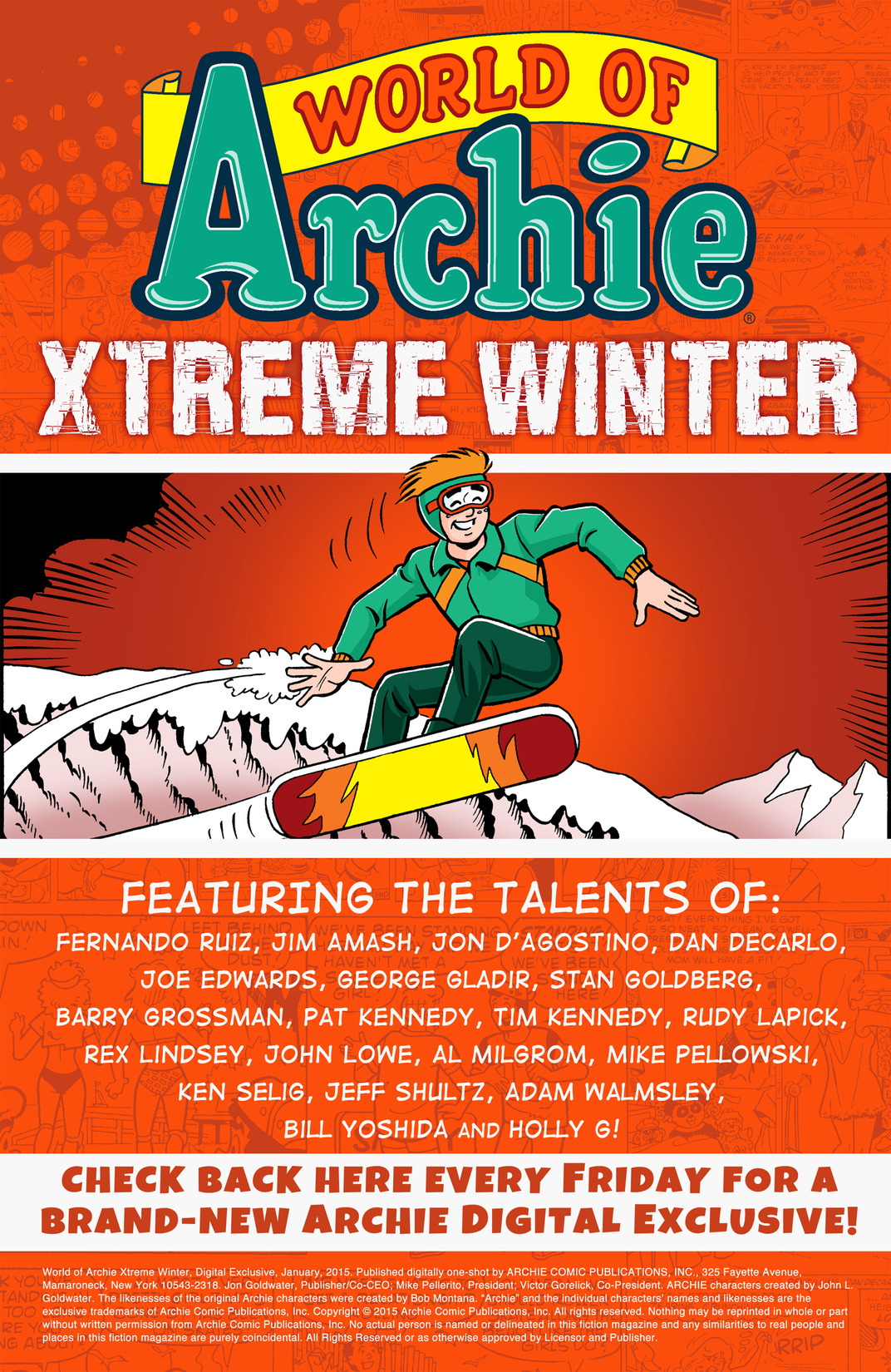 Read online World of Archie: Xtreme Winter comic -  Issue # Full - 2