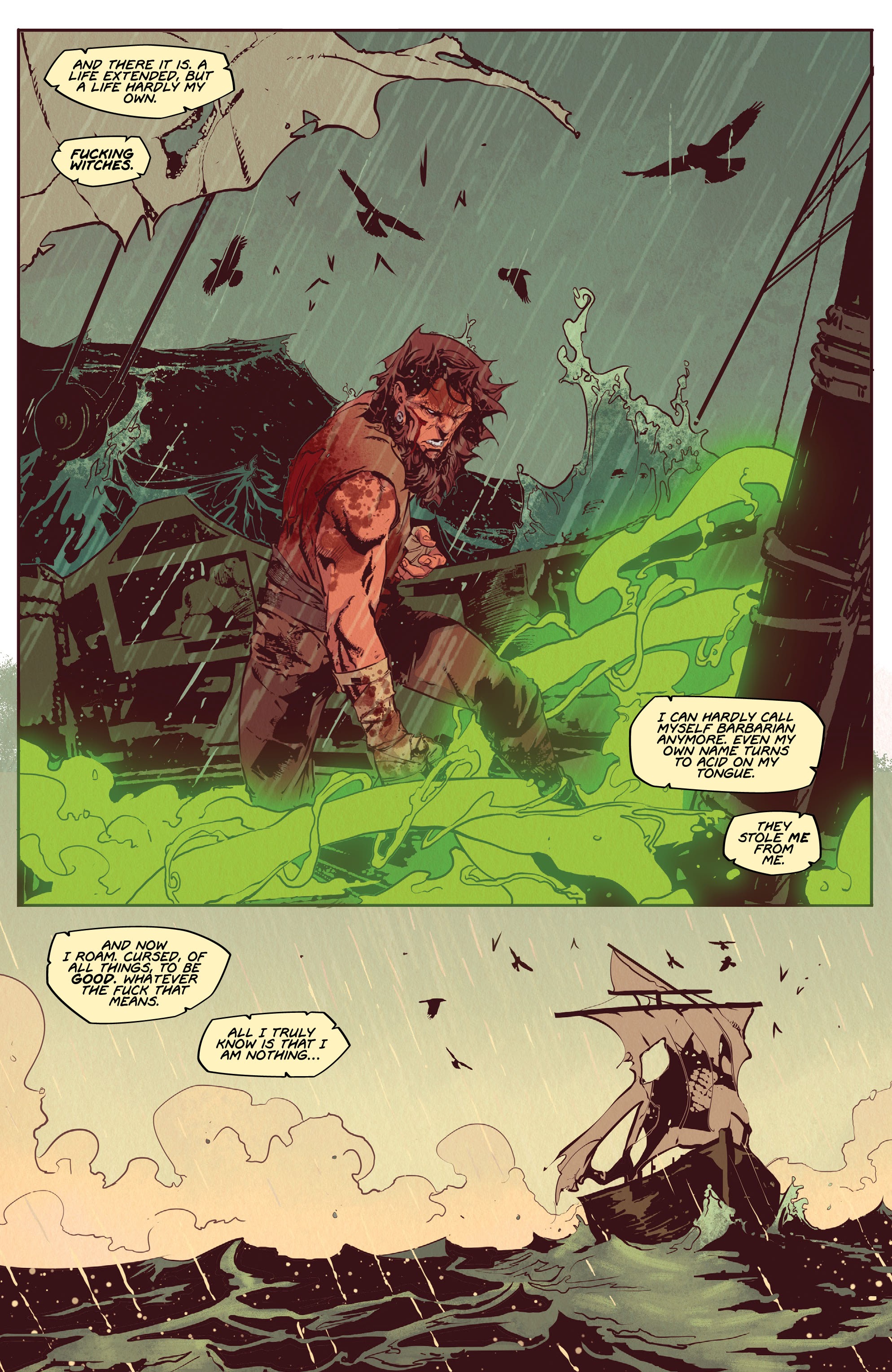 Read online Barbaric comic -  Issue #1 - 19