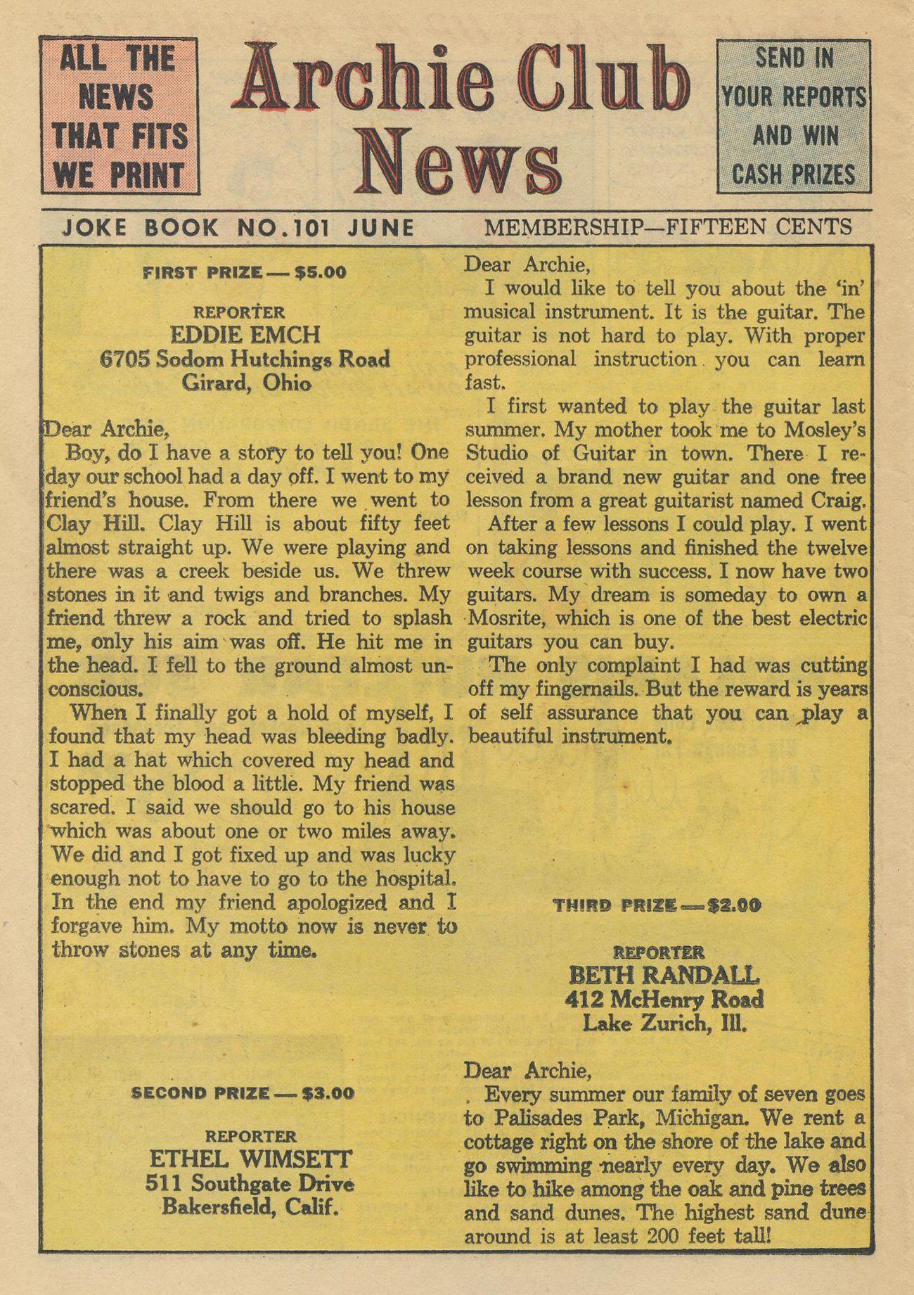 Read online Archie's Joke Book Magazine comic -  Issue #101 - 26
